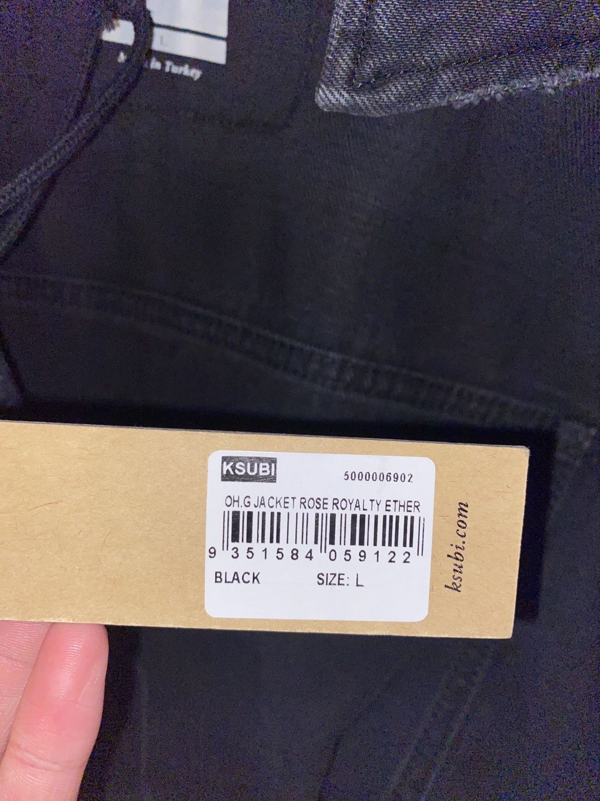 Ksubi Ksubi Black Oh G Rose Royalty Ether Denim Jacket Size US L / EU 52-54 / 3 - 11 Thumbnail