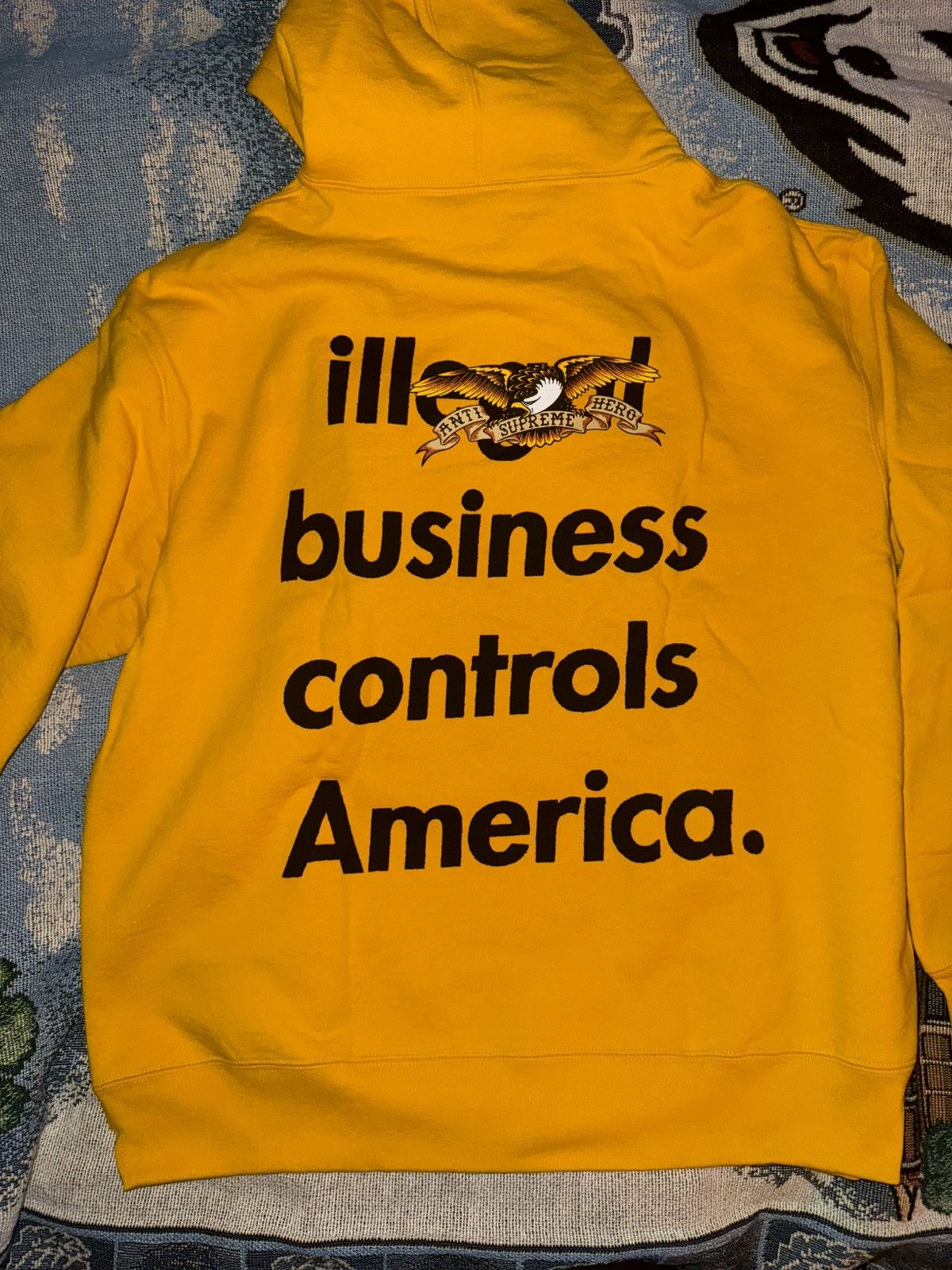 Supreme Supreme Anti Hero Hoodie Size US XL / EU 56 / 4 - 3 Thumbnail
