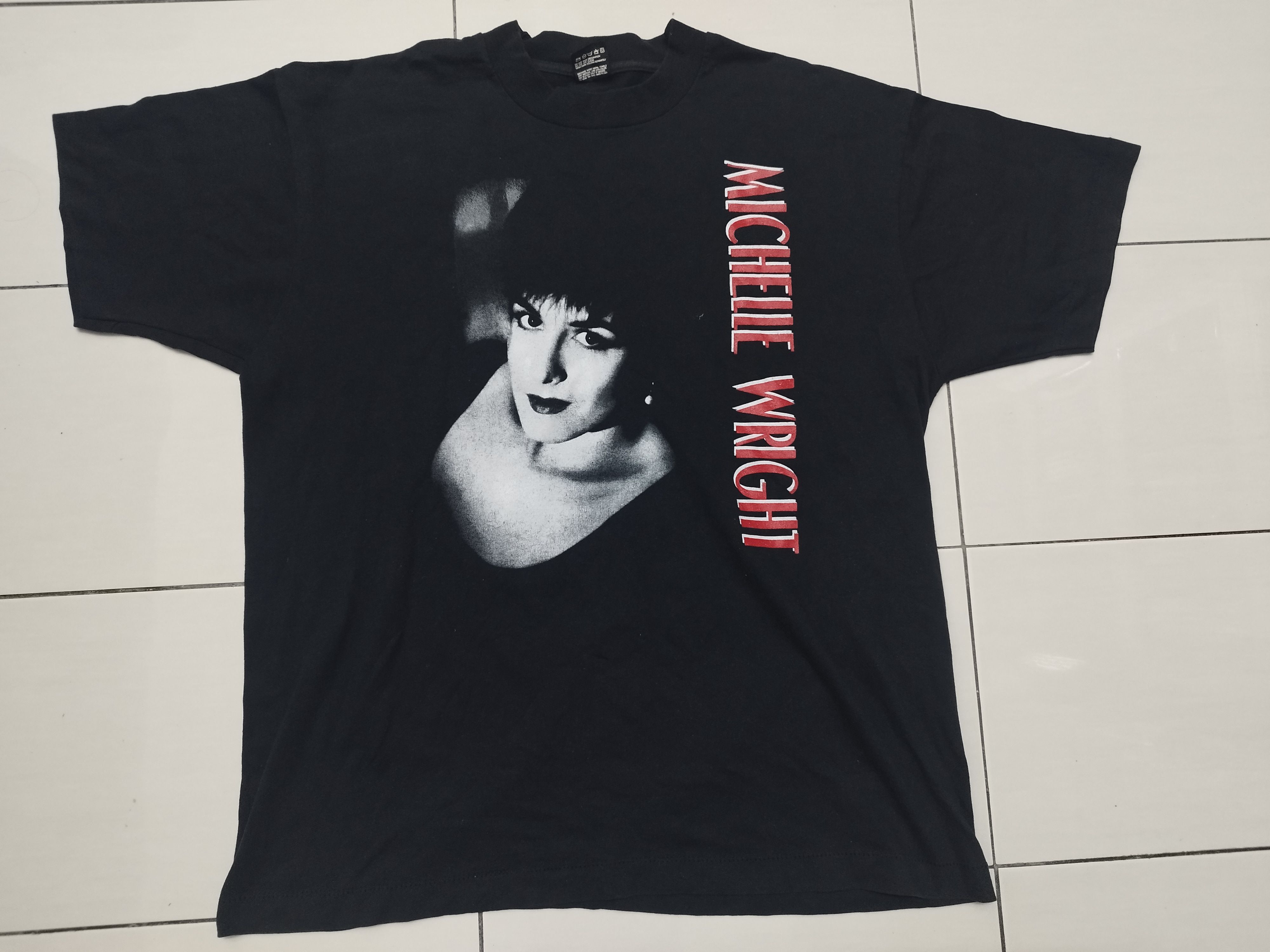 Band Tees × Vintage Vintage Michelle Wright Country Music Black T-shirt Size US XL / EU 56 / 4 - 1 Thumbnail