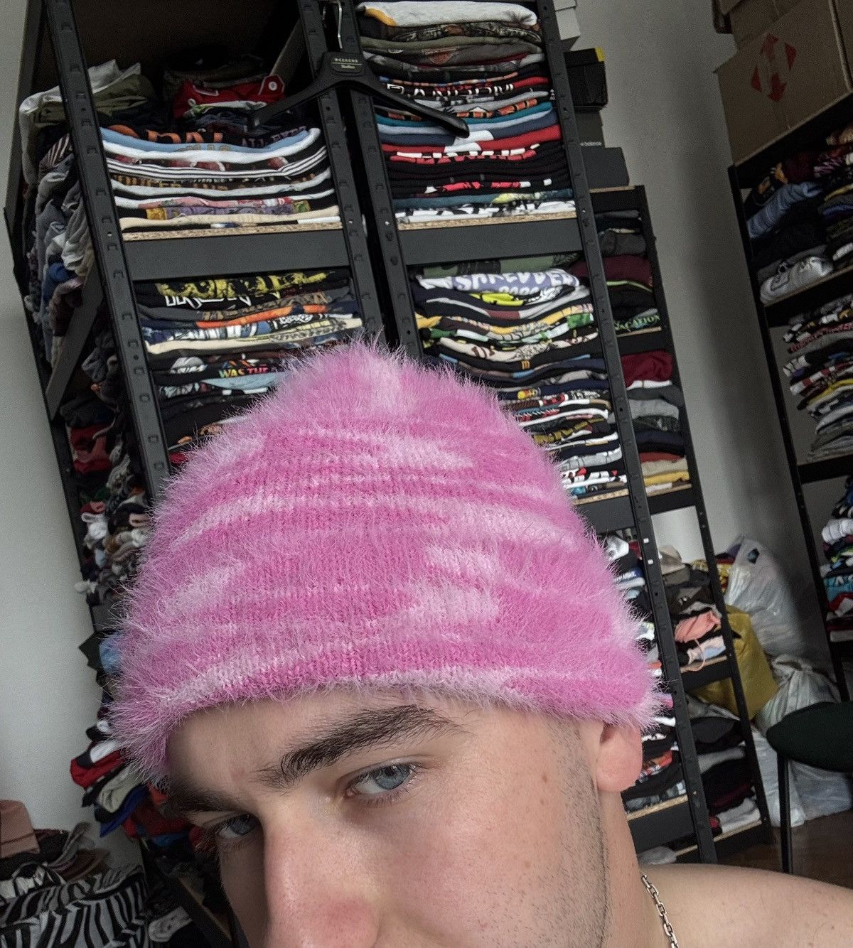 Japanese Brand Y2K like a fur, hat streetwear beanie Size ONE SIZE - 2 Thumbnail