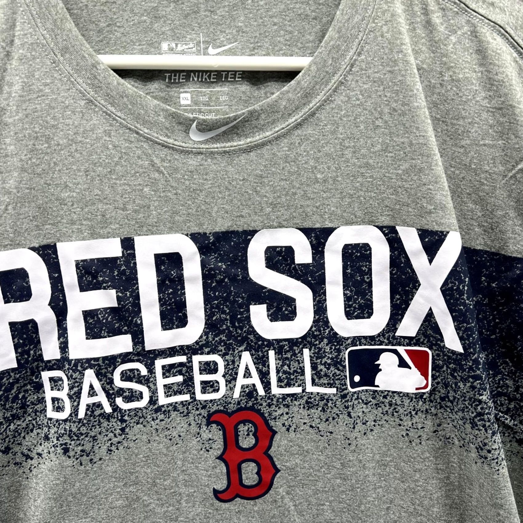 Nike Nike Dri-Fit Shirt Men 2XL Gray Crewneck MLB Vintage Red Sox Baseball Nike Shirt Size US XXL / EU 58 / 5 - 4 Thumbnail