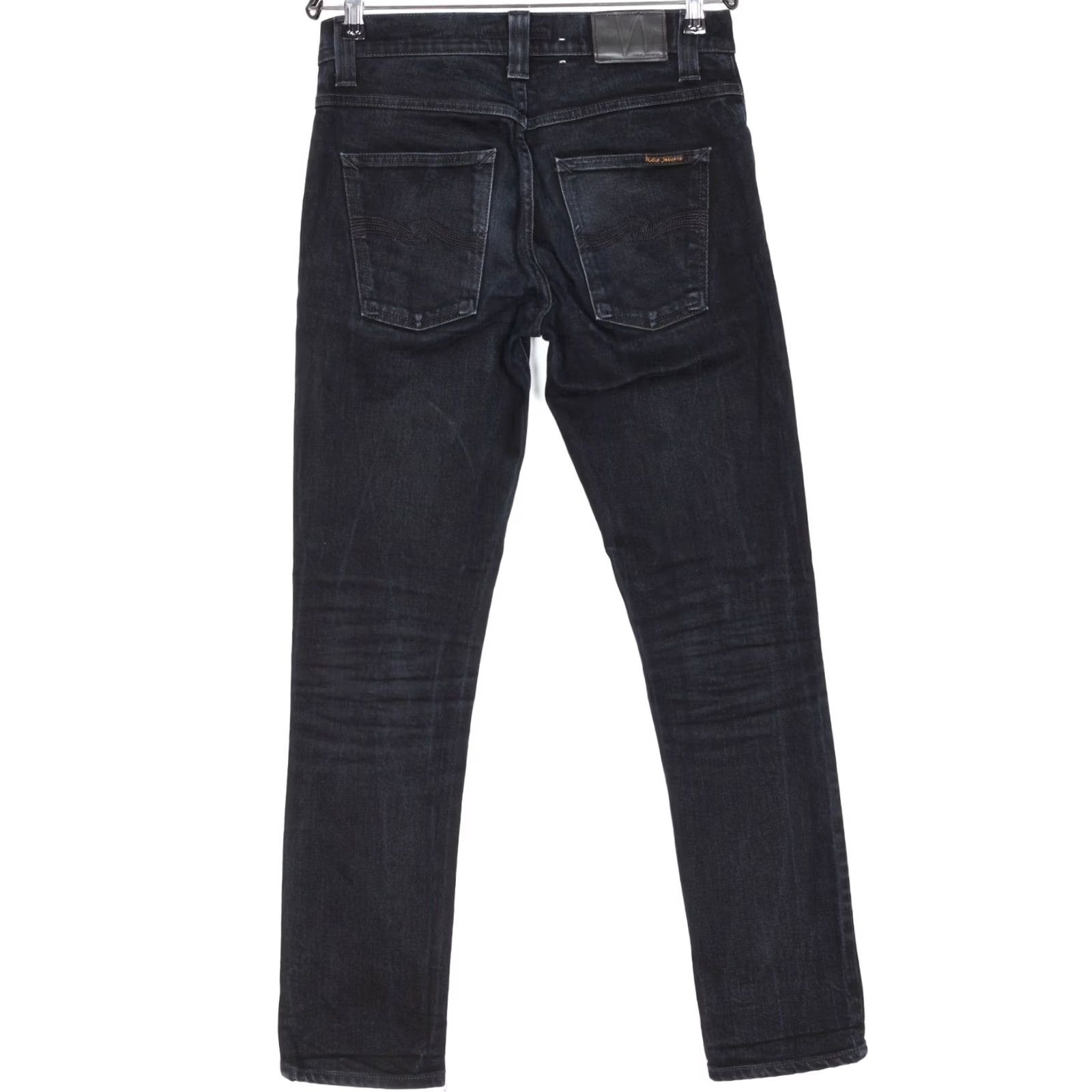 Nudie Jeans NUDIE JEANS GRIM TIM BLACK RING Stretch Jeans Men W30 L30 DZ1874 Size US 30 / EU 46 - 2 Thumbnail