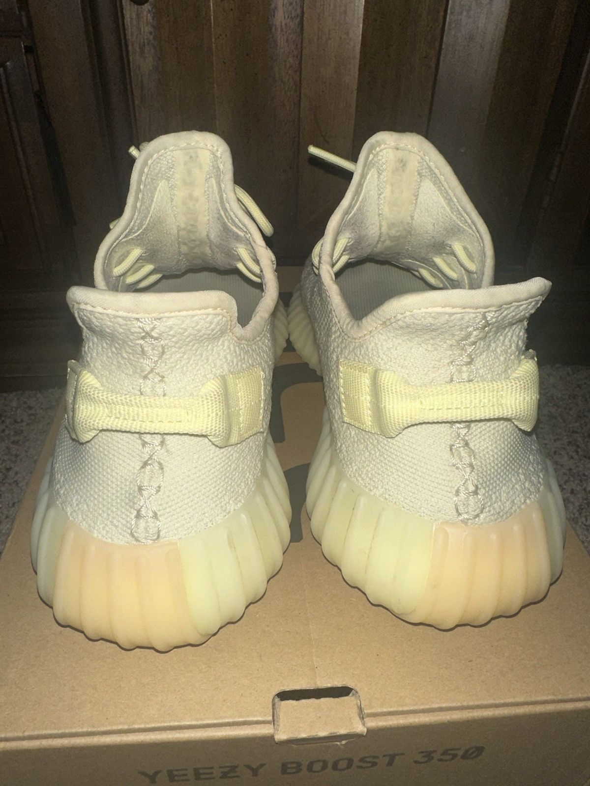 Adidas × Yeezy Yeezy 350 Boost V2 Butter Size US 9.5 / EU 42-43 - 4 Thumbnail
