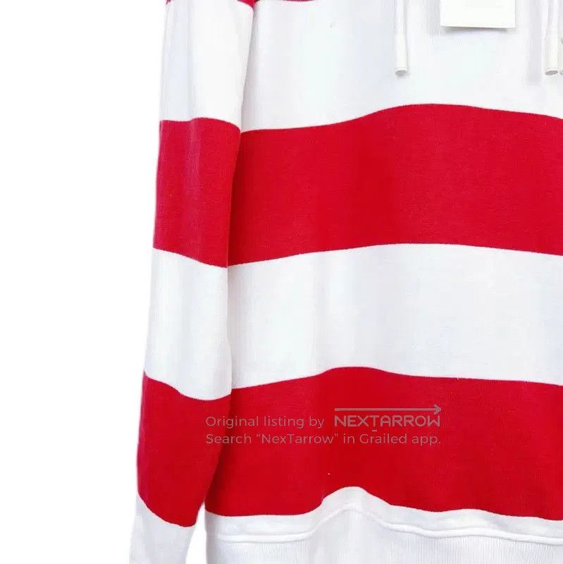 Burberry Burberry Striped Red and White Long Sleeve Hoodie. Size XL / US 12-14 / IT 48-50 - 4 Thumbnail