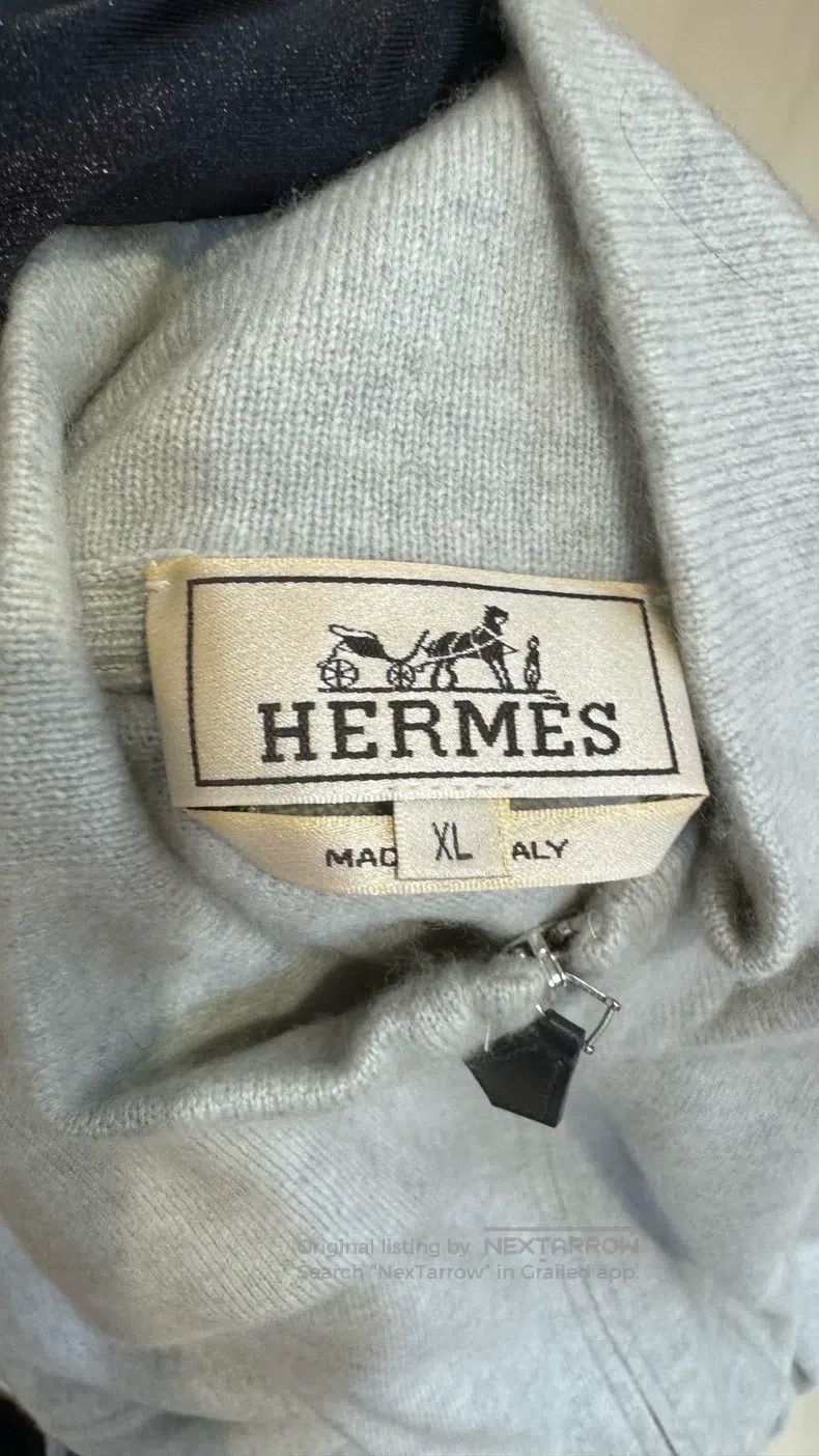 Hermes Hermes Knit Wool Open Cardigan/Sweater Size US XL / EU 56 / 4 - 3 Thumbnail
