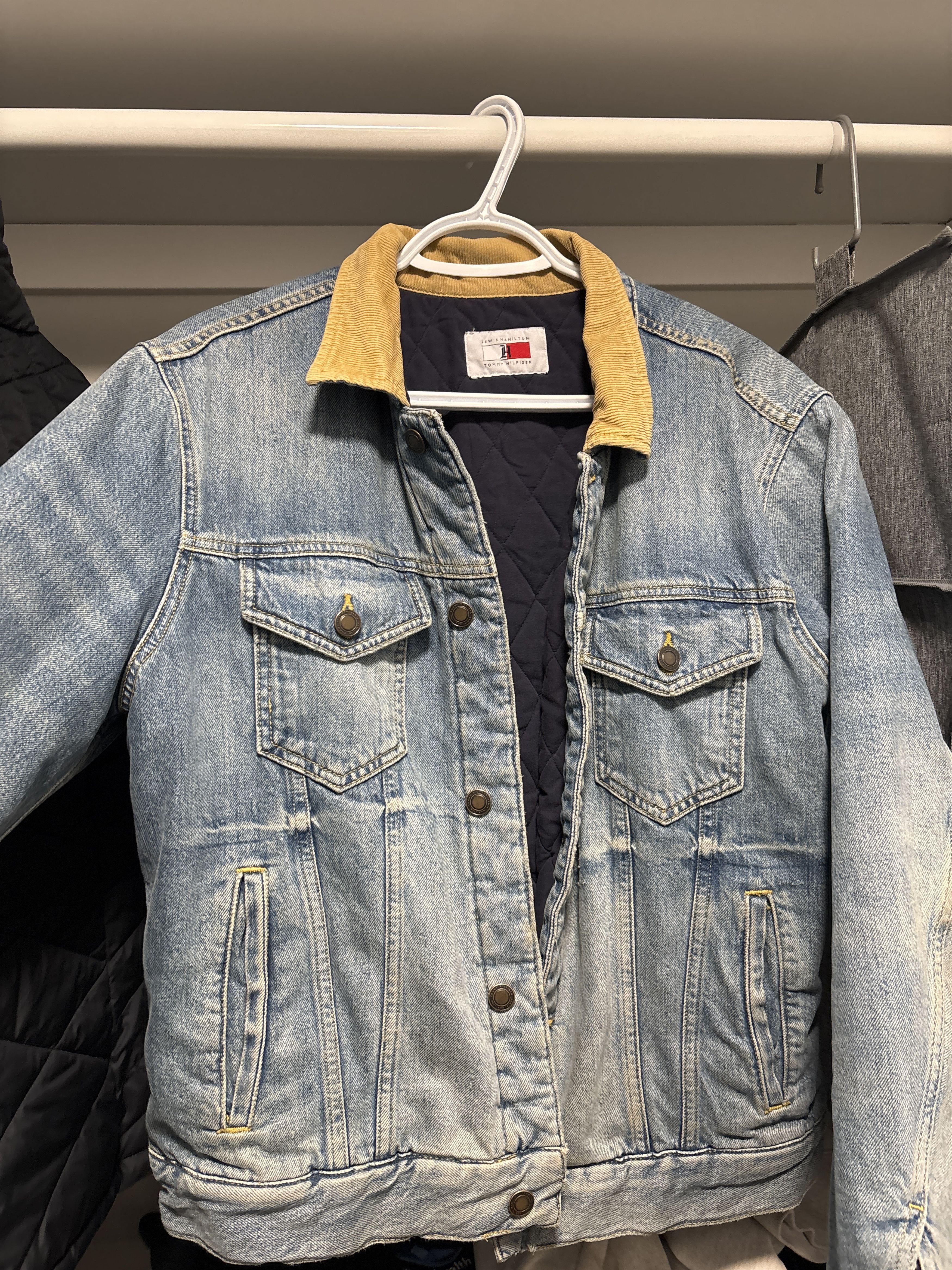 Tommy Hilfiger Tommy Hilfiger x Lewis Hamilton Quilted Denim Jacket Size US M / EU 48-50 / 2 - 1 Thumbnail