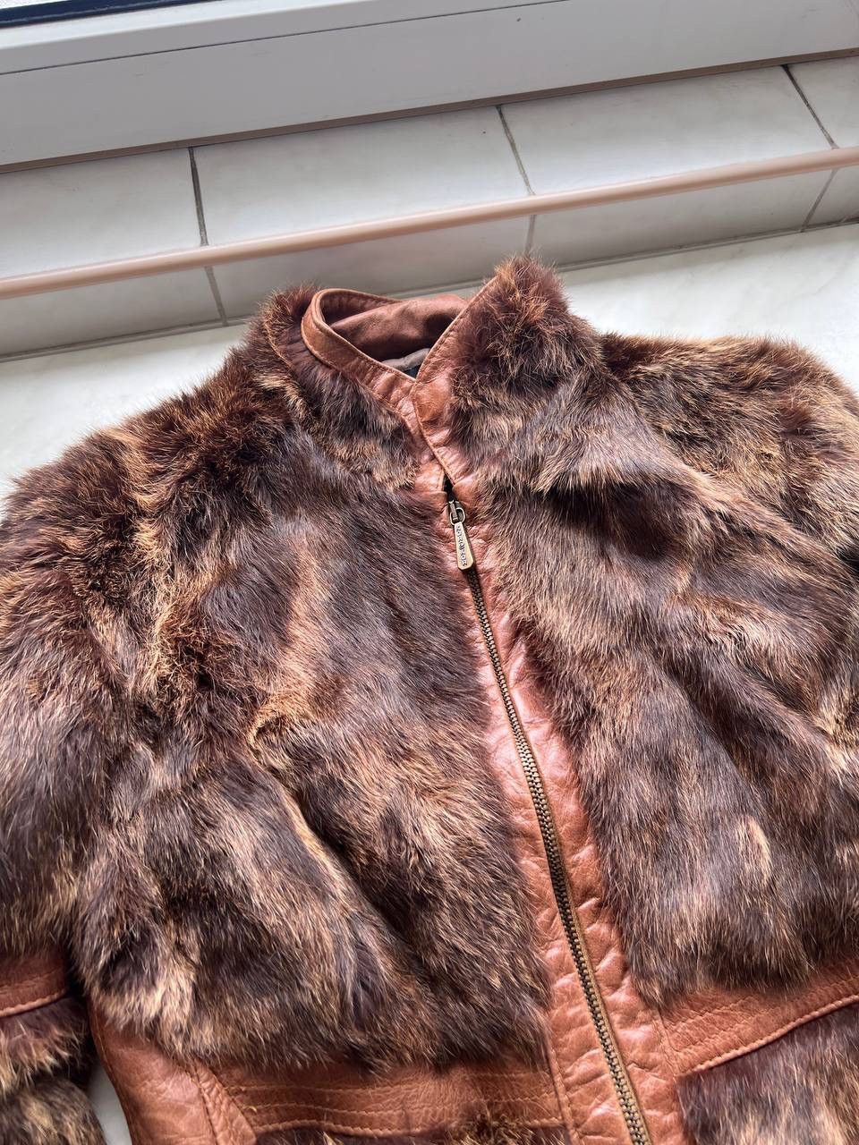 Other Italian biker leather fur jacket Size S / US 4 / IT 40 - 12 Thumbnail