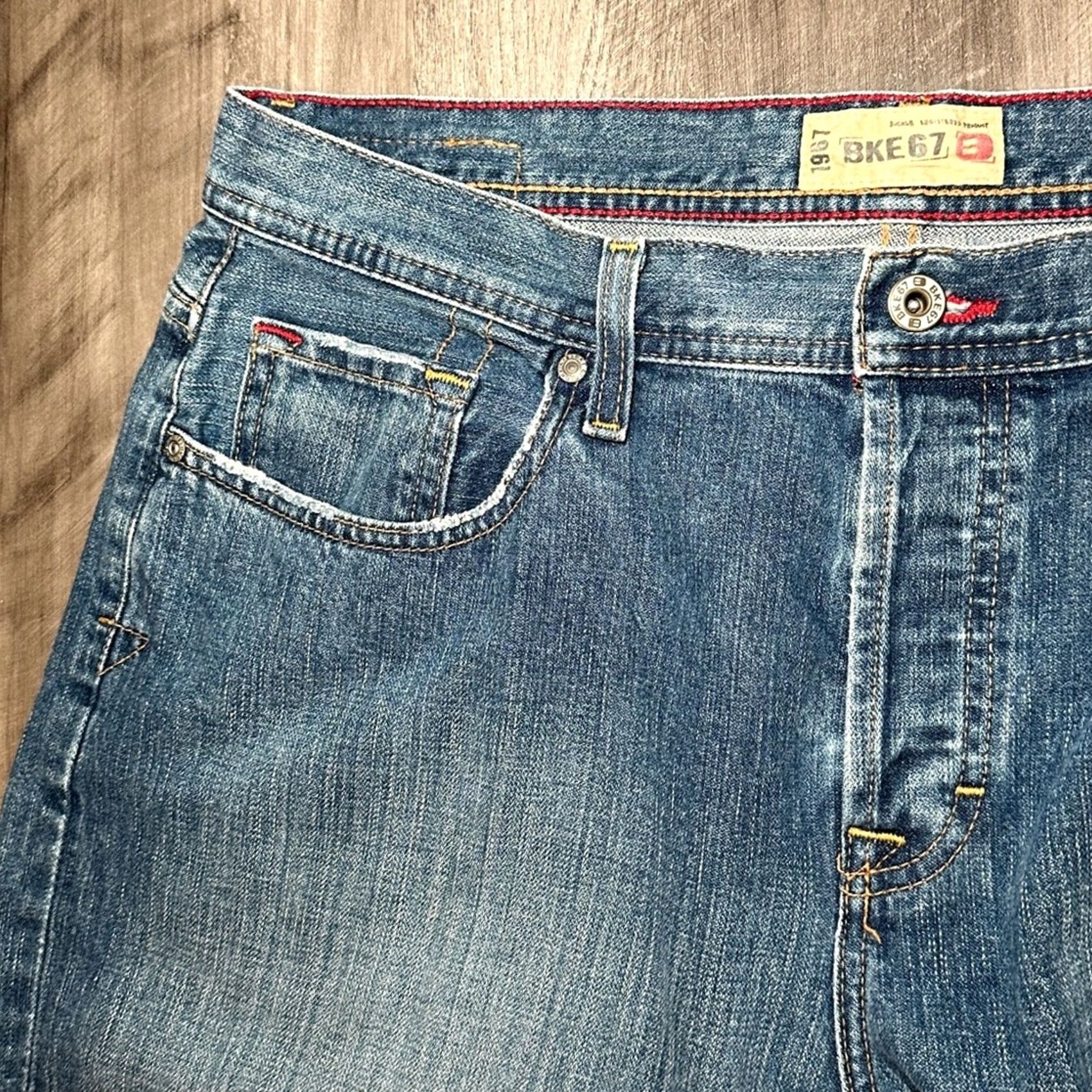 BKE BKE Jeans - Austin Straight Leg, 36 Long, Blue, Men, Regular, 36 Inseam Size US 36 / EU 52 - 6 Thumbnail