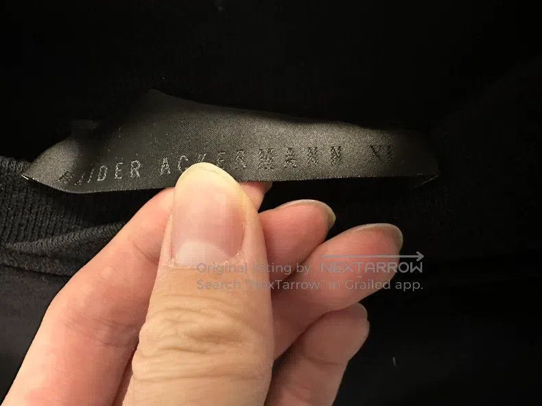 Haider Ackermann Haider Ackermann Black Velvet Sweatshirt Size US XL / EU 56 / 4 - 3 Thumbnail