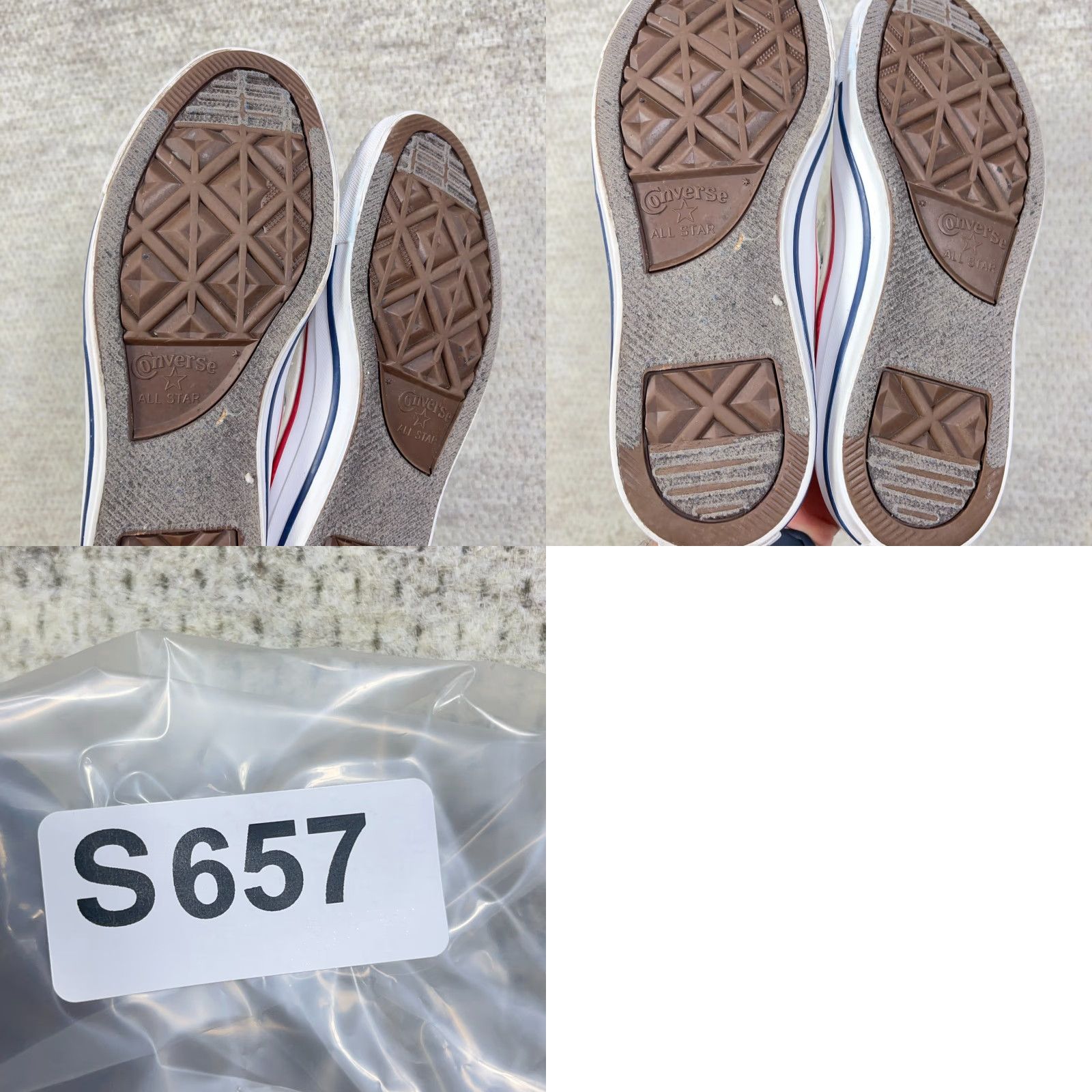 Converse Converse Chuck Taylor All Star Shoreline Slip On Women 7 White Sneaker Casual Canvas Stars Logo Comfort Low Top Size US 7 / IT 37 - 9 Thumbnail