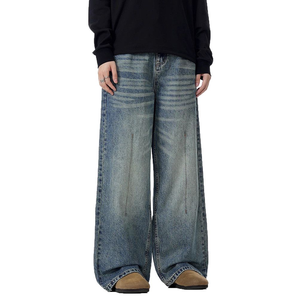 Jean Retro High Street Loose Denim Size US 29 - 3 Thumbnail