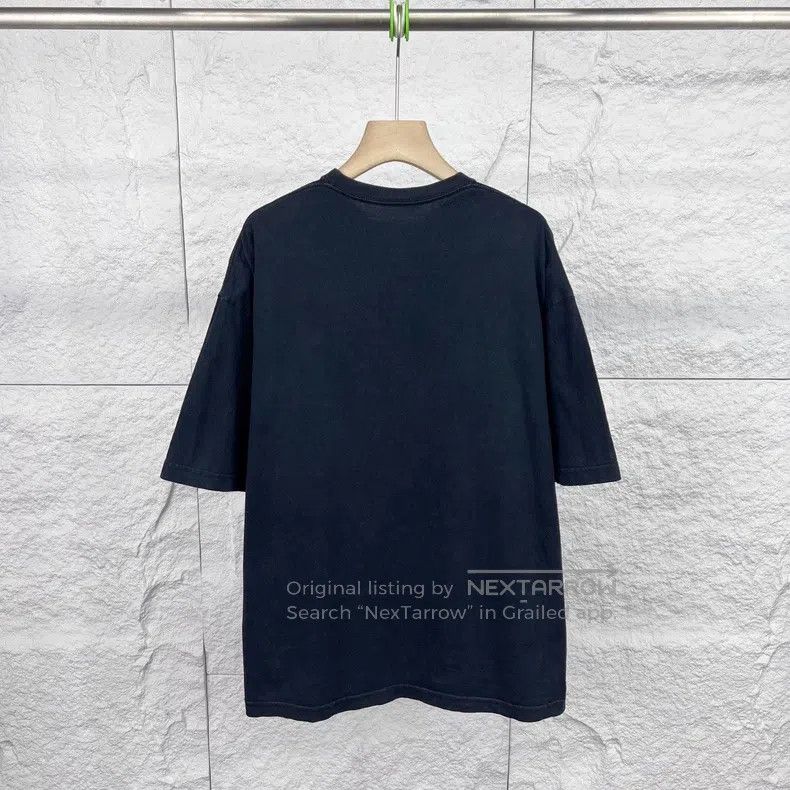 Balenciaga Balenciaga Black Lock扣Logo Chest Printed Short Sleeve T-Sh Size US S / EU 44-46 / 1 - 2 Thumbnail