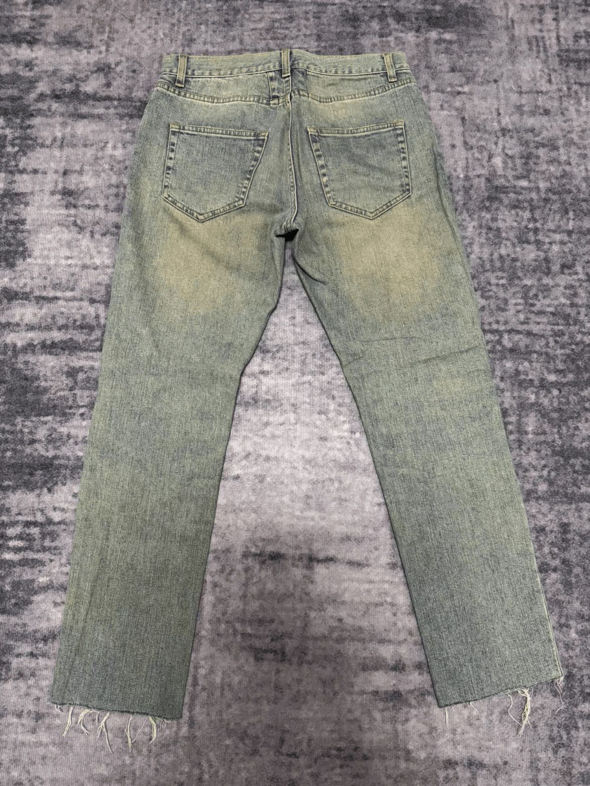 Saint Laurent Paris Saint Laurent Paris by Hedi 16SS Mud Wash Double Cut Denim- Size US 29 - 2 Thumbnail