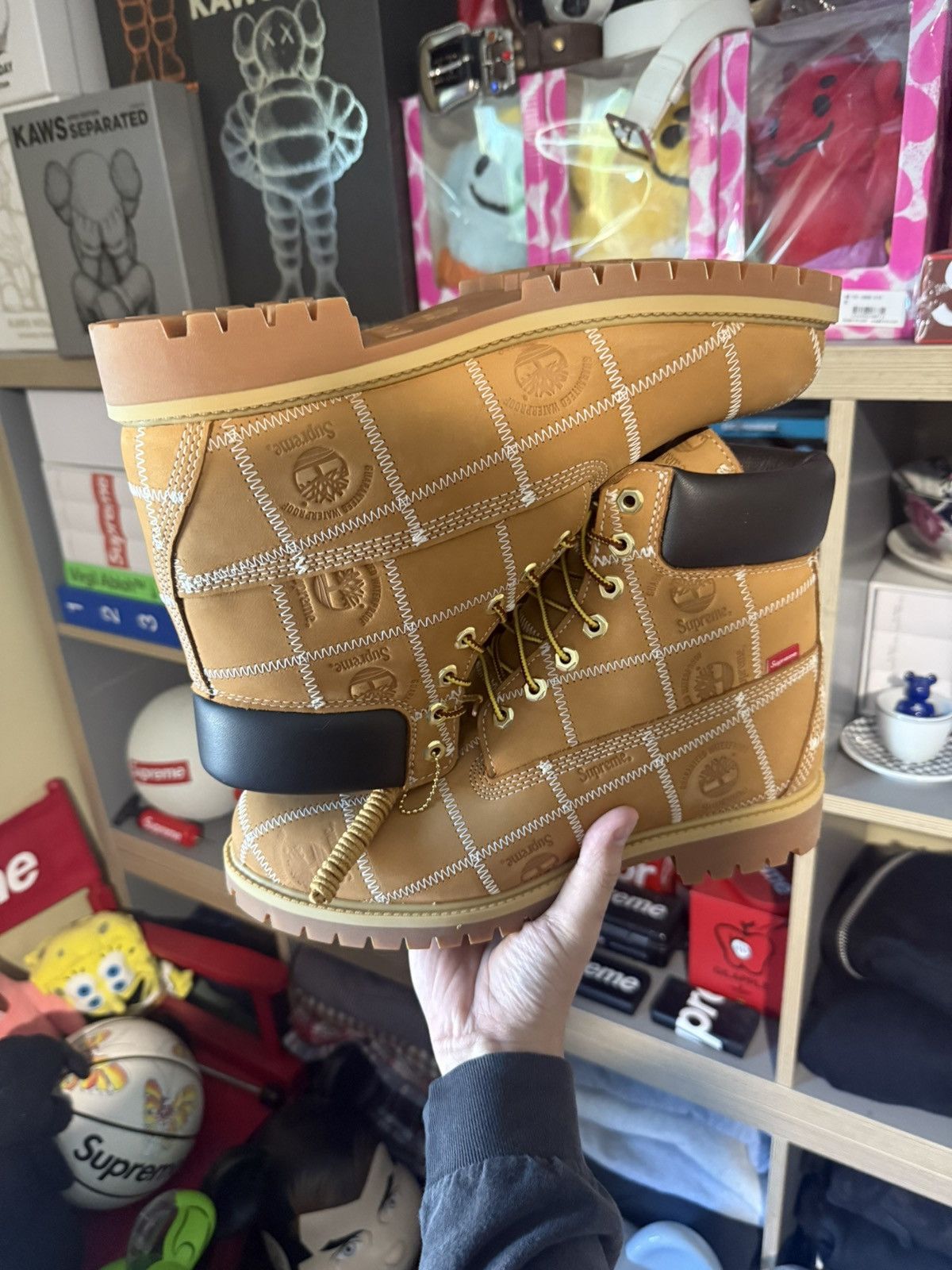 Supreme × Timberland Supreme Wheat 6” Timberland Boot FW25 Size US 10.5 / EU 43-44 - 5 Thumbnail