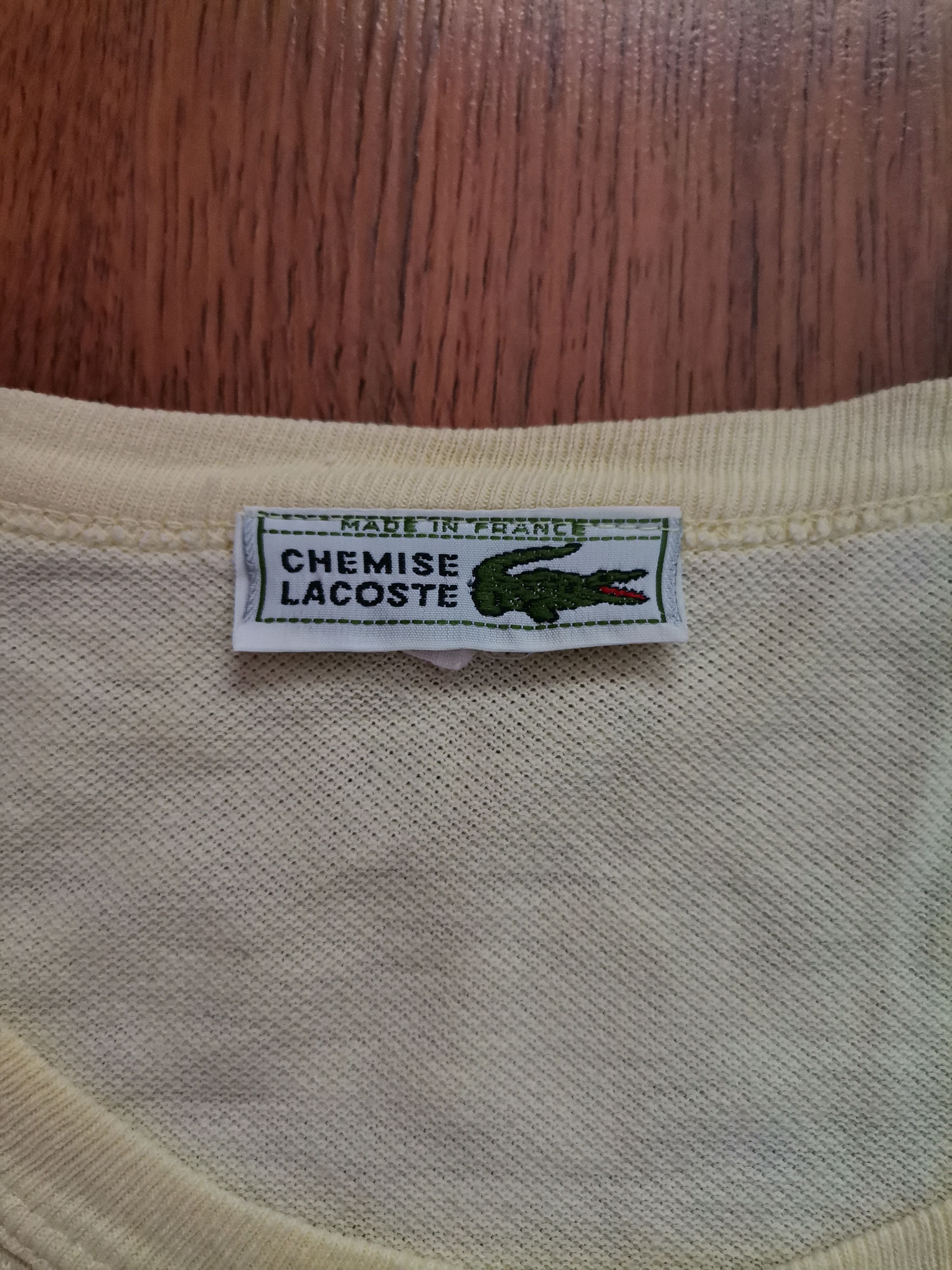 Lacoste Vintage Lacoste T-Shirt Size US L / EU 52-54 / 3 - 2 Thumbnail