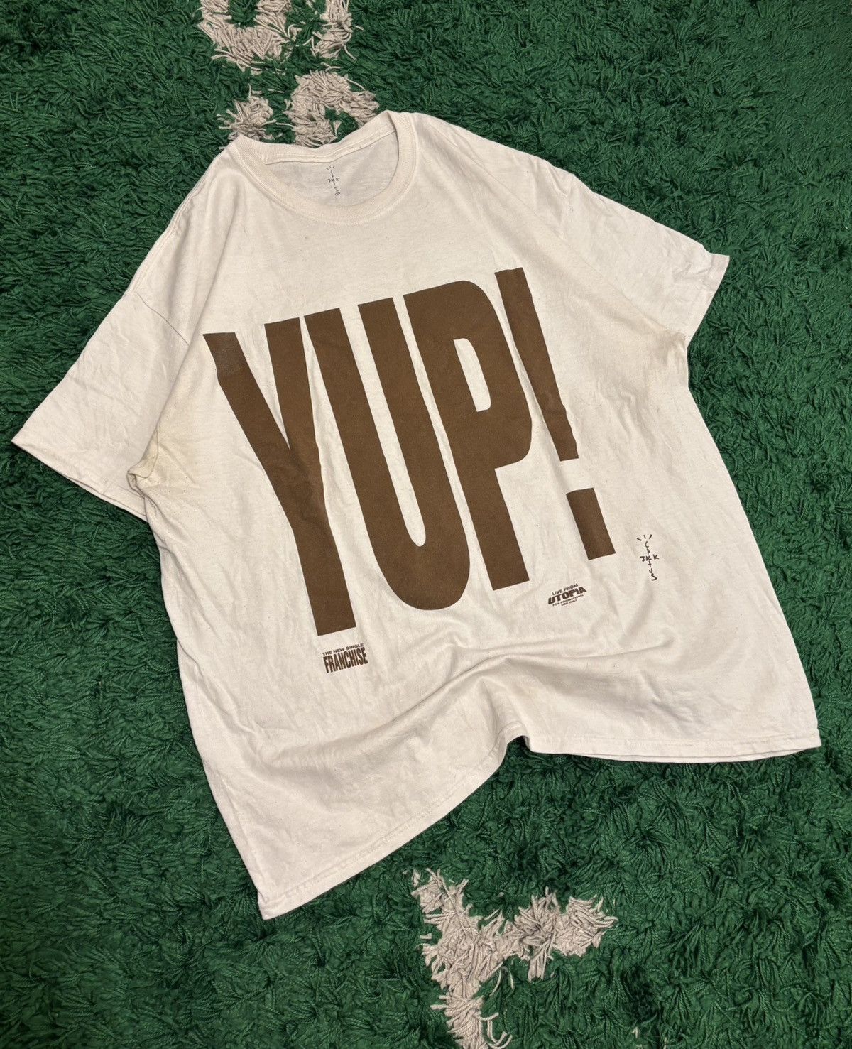 Travis Scott Travis Scott x Cactus Jack “Yup!” Tee Size US XL / EU 56 / 4 - 2 Thumbnail