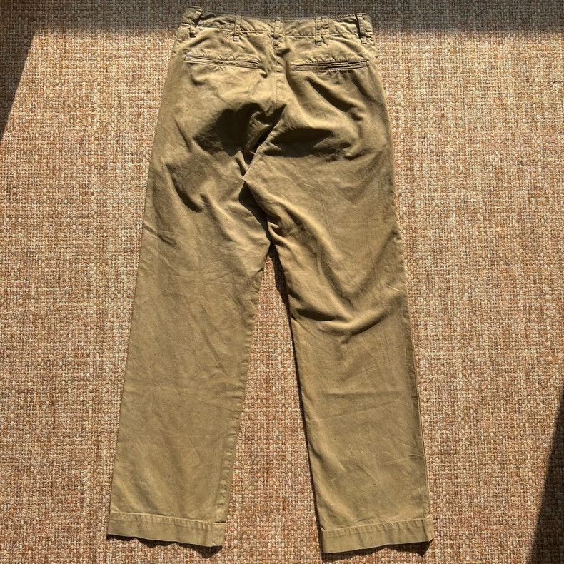 Visvim VisvimVISVIM Chino Pants with Distressed Design-2504 Size US 32 / EU 48 - 2 Thumbnail