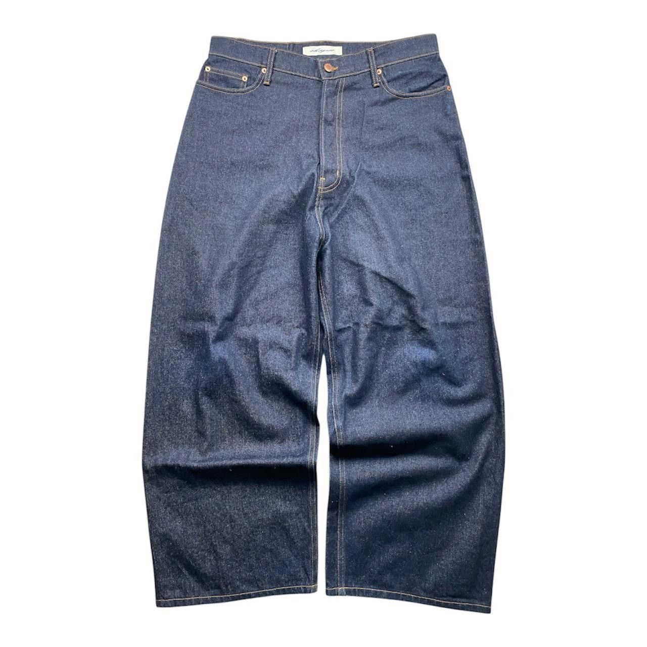 Other Shapes USA raw denim jeansnavy blue with gold stitching Size US 32 / EU 48 - 1 Thumbnail