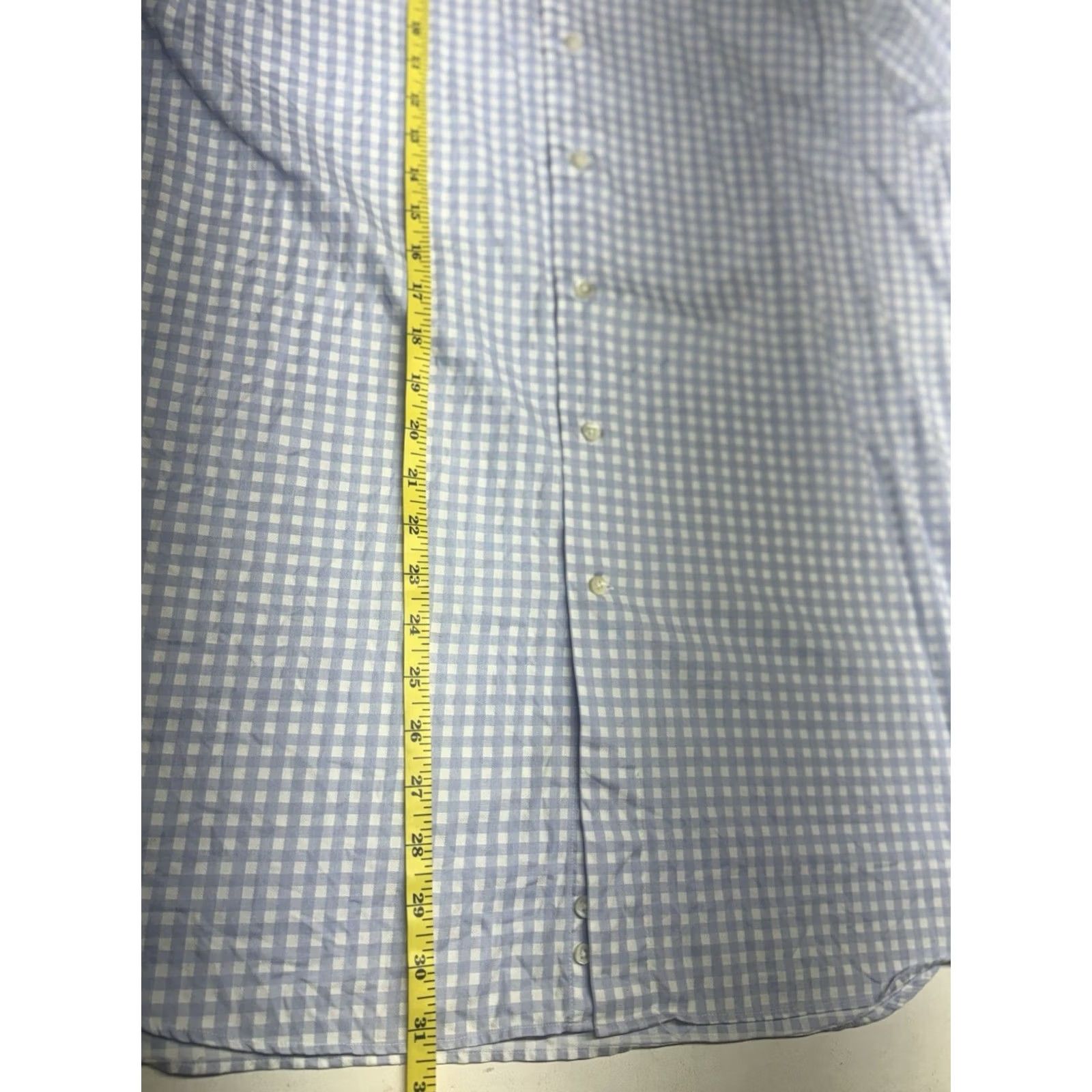Canali Canali 1934 Shirt 44/17.5 Blue White Check Plaid Long Sleeve Button Up EUC Men’s Size US XL / EU 56 / 4 - 4 Thumbnail