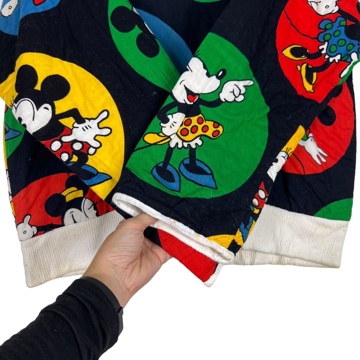 Disney 🔥 TRUE VINTAGE DISNEY MICKEY MOUSE OVERPINT Size US M / EU 48-50 / 2 - 10 Thumbnail