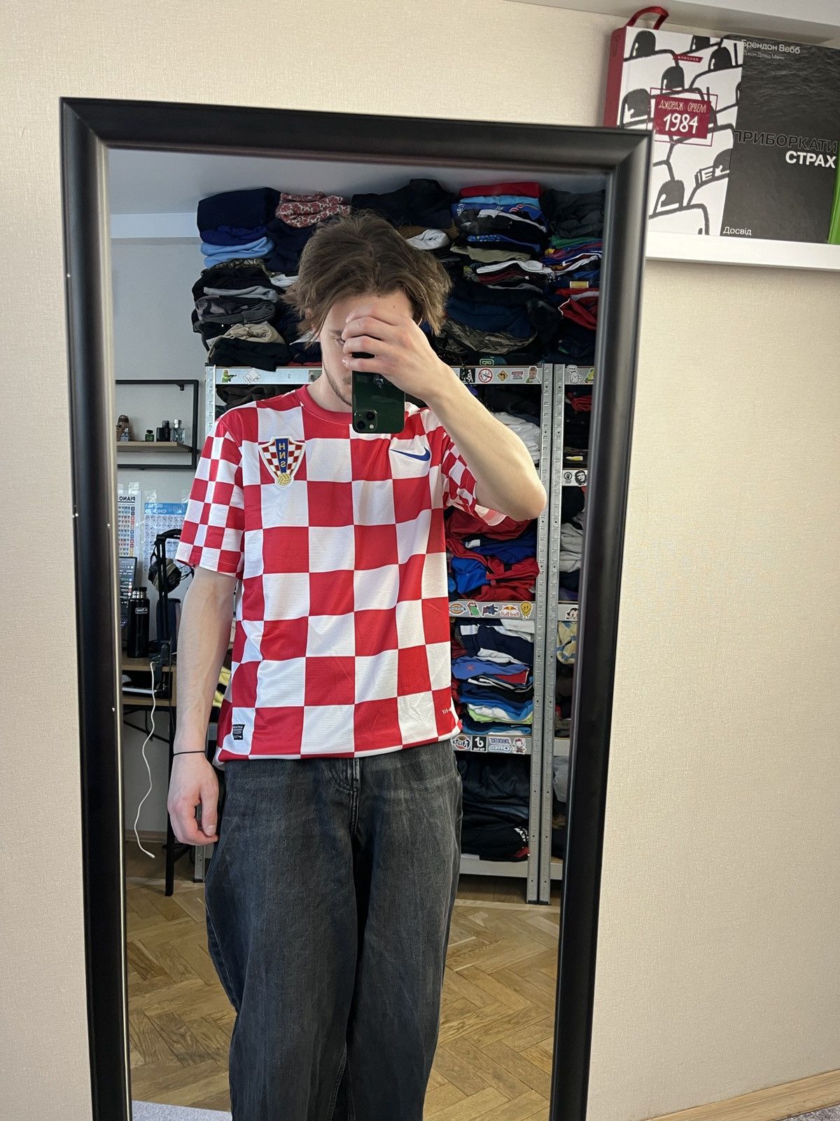 Nike Nike Croatia 2012-13 Home Soccer Jersey Football Blockcore Size US L / EU 52-54 / 3 - 2 Thumbnail