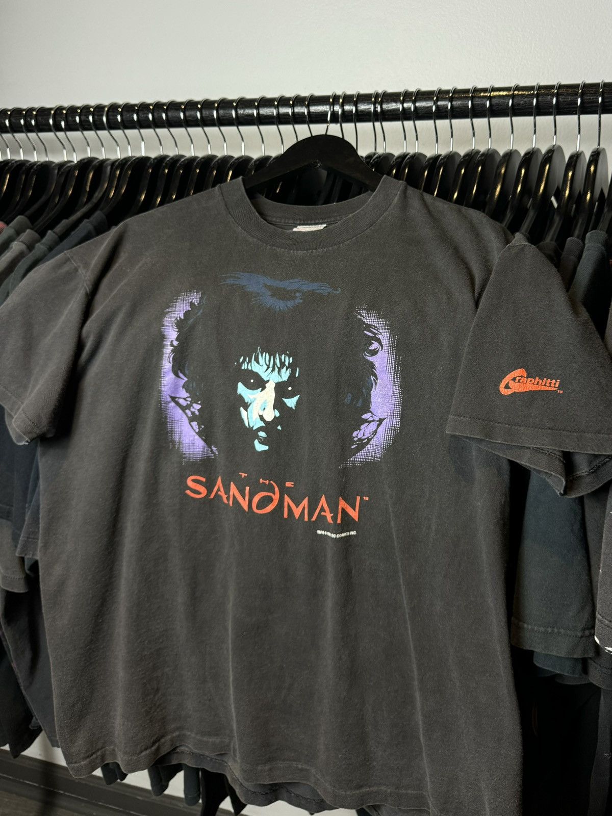 Vintage Vintage 90s The Sandman DC Comics Tee - XL Size US XL / EU 56 / 4 - 2 Thumbnail