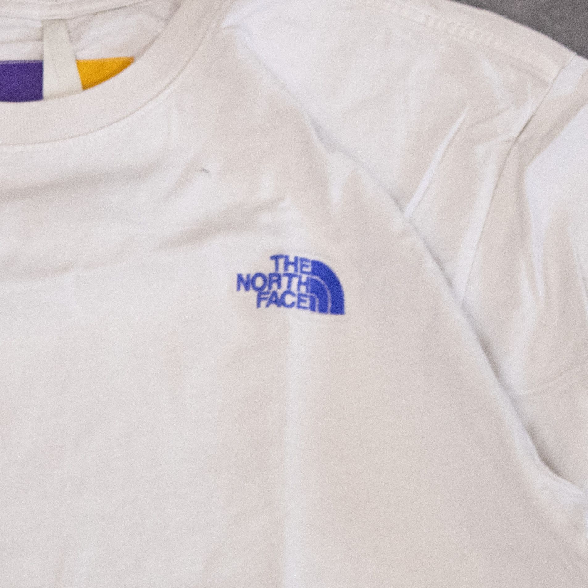 The North Face The North Face Multi Color Logo Double Stitch Tee Size US L / EU 52-54 / 3 - 4 Thumbnail