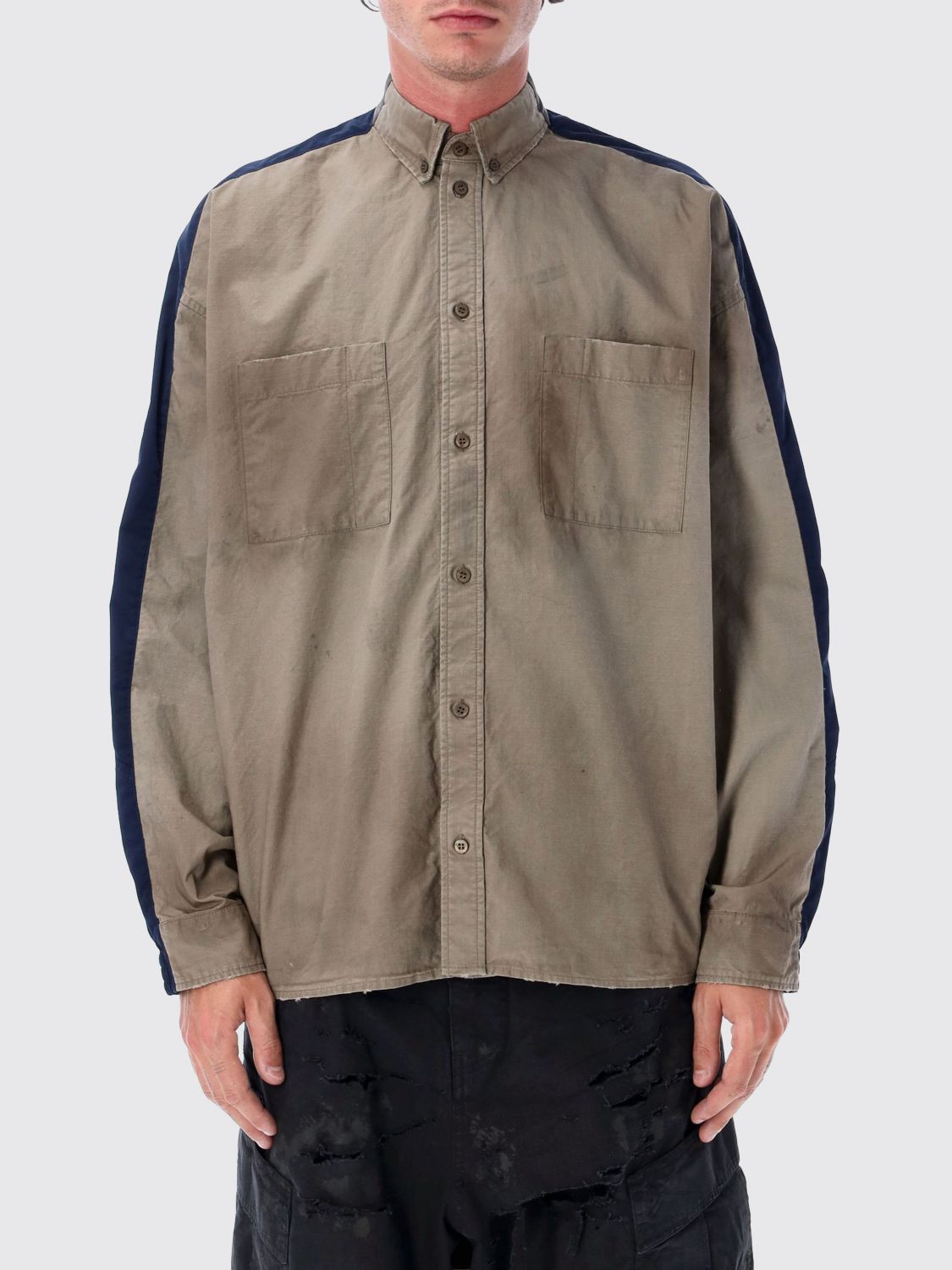 Balenciaga Balenciaga Shirt Men Beige Size US M / EU 48-50 / 2 - 1 Preview