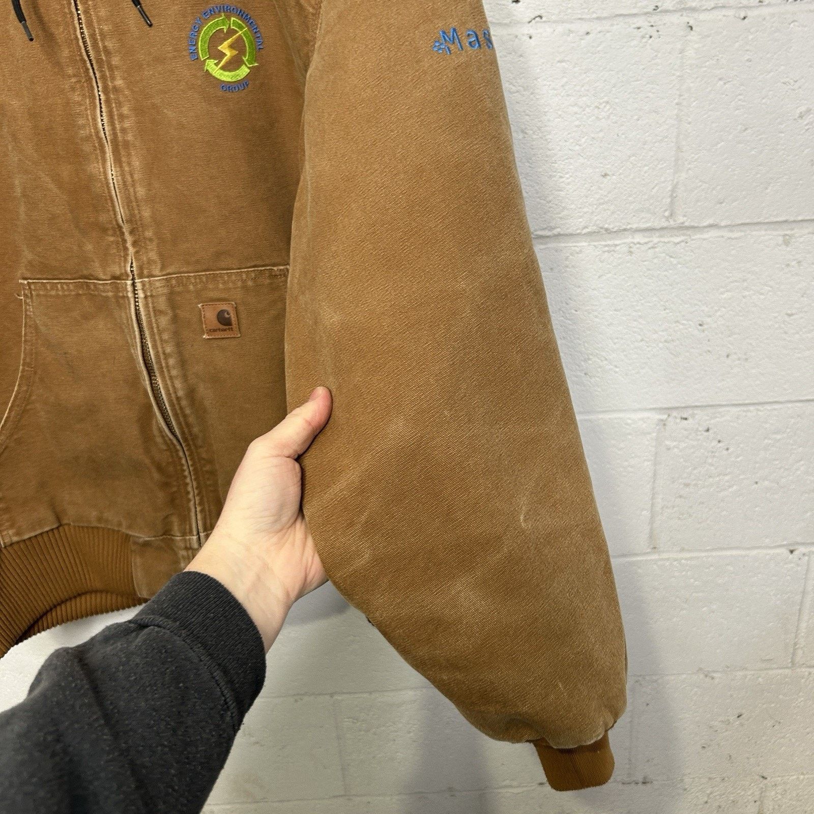 Carhartt Carhartt Hooded Quilt-Lined Active Jacket “Brown” J130-211 Size US XL / EU 56 / 4 - 7 Thumbnail