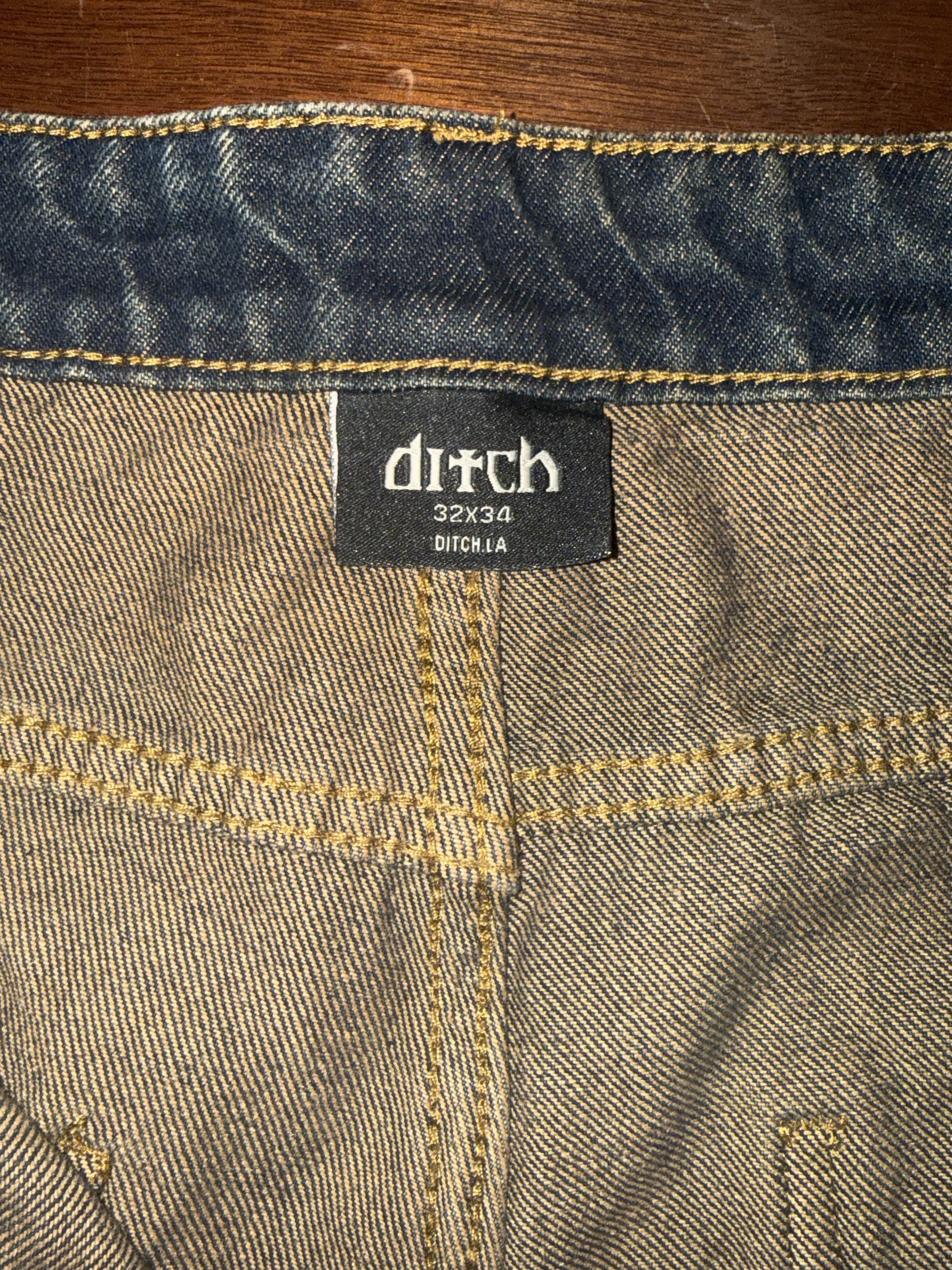 Other Ditch LA Flared Adjustable Cargo Denim *FIRST DROP* 32x34 Size US 32 / EU 48 - 8 Thumbnail