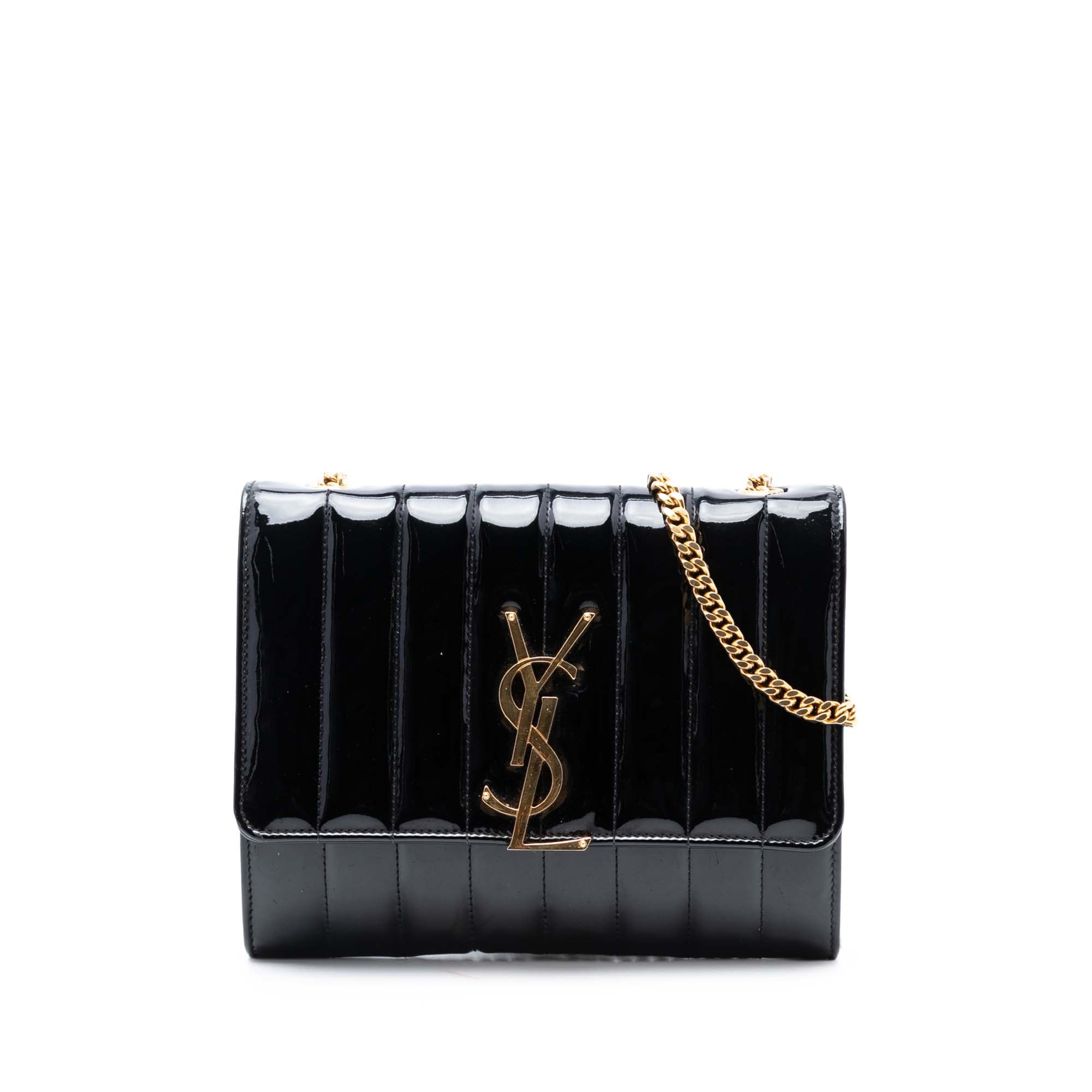 Yves Saint Laurent Yves Saint Laurent Medium Patent Vicky Crossbody Size ONE SIZE - 1 Thumbnail