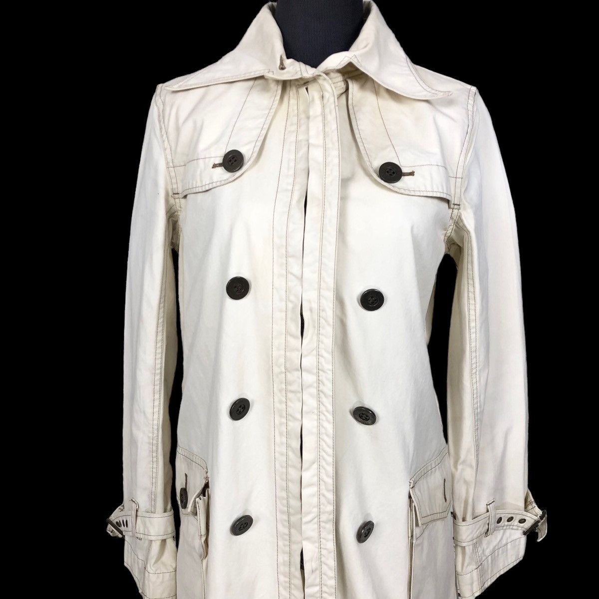 Hysteric Glamour Vintage Hysteric Glamour Cotton Canvas Trench Coat Size M / US 6-8 / IT 42-44 - 4 Thumbnail