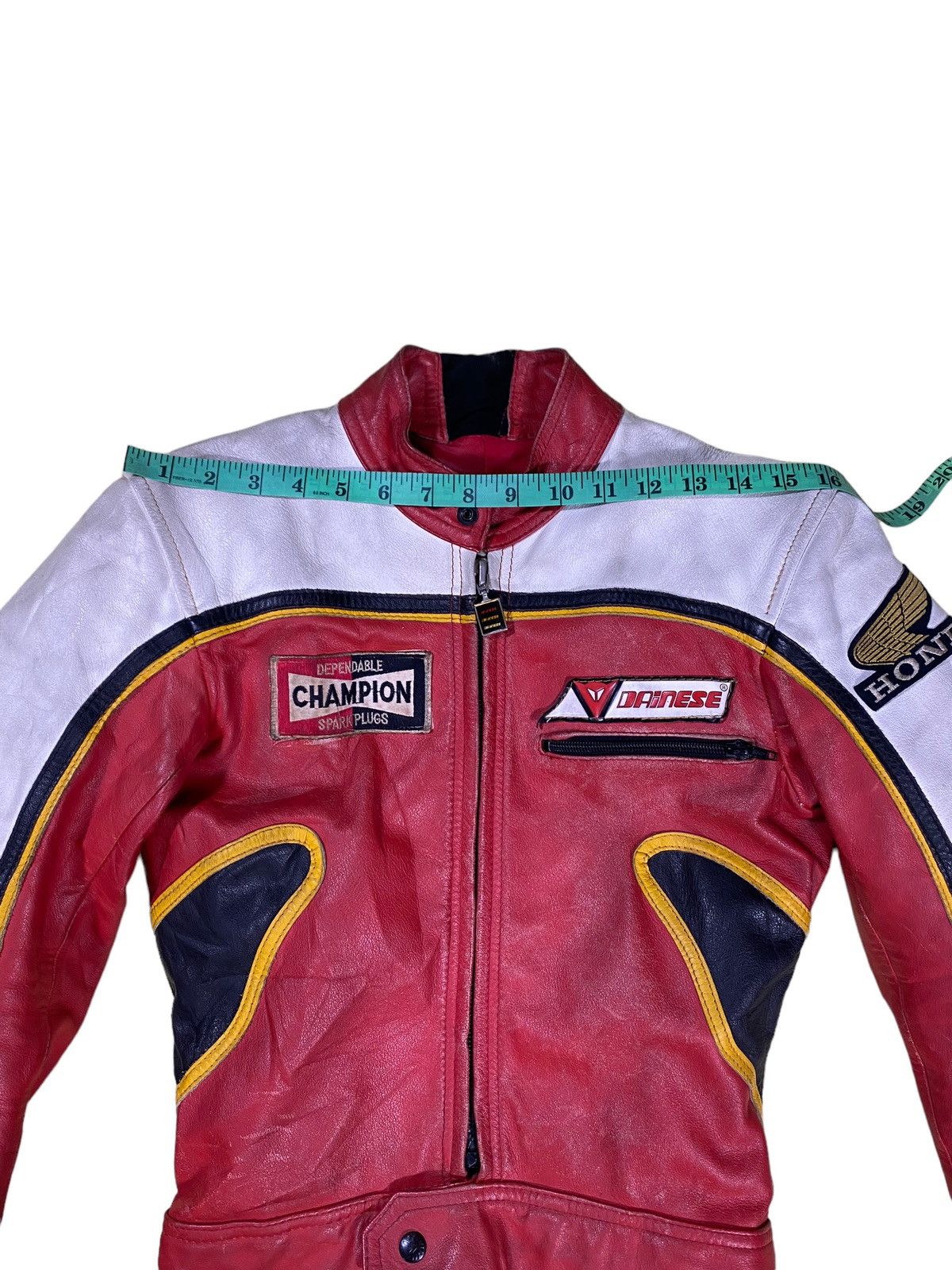 Dainese × Vintage Vintage 80s Dainese Overall Riding Suit Class Leather Size US S / EU 44-46 / 1 - 24 Thumbnail