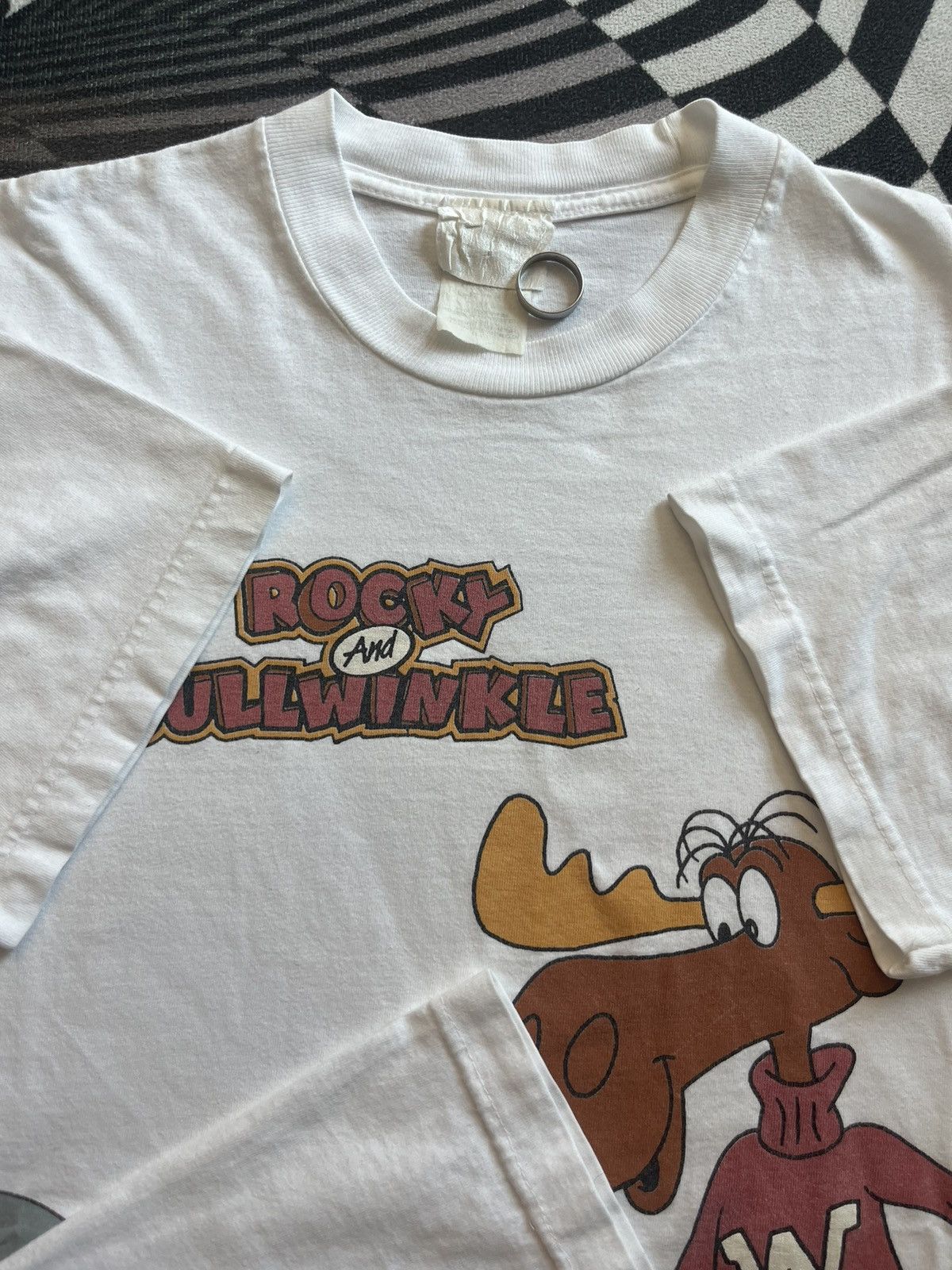Cartoon Network Vintage ROCKY And BULLWINKLE 90’s Tshirt Size US L / EU 52-54 / 3 - 6 Thumbnail