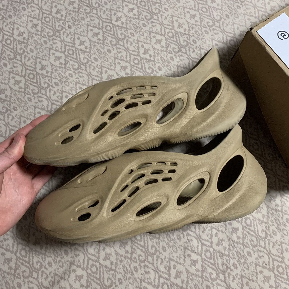 Adidas × Kanye West Adidas Yeezy Foam RNNR “Ochre” 2021 Size US 11 / EU 44 - 5 Thumbnail