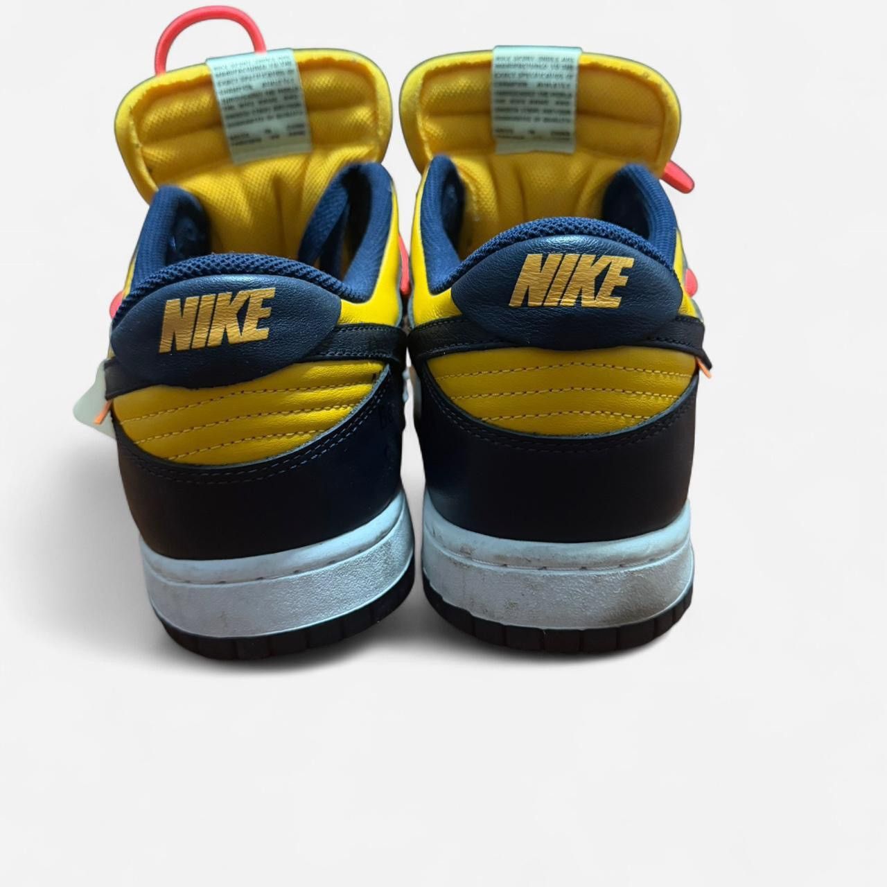 Nike × Off-White Nike x Off-White Dunk Low “University Gold / Midnight Navy” Size US 11 / EU 44 - 5 Thumbnail