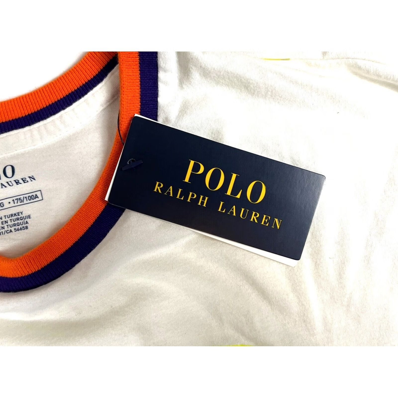 Polo Ralph Lauren NWT Women's Polo Ralph Lauren Cropped T-Shirt Spell Out Sz XL Size XL / US 12-14 / IT 48-50 - 7 Thumbnail