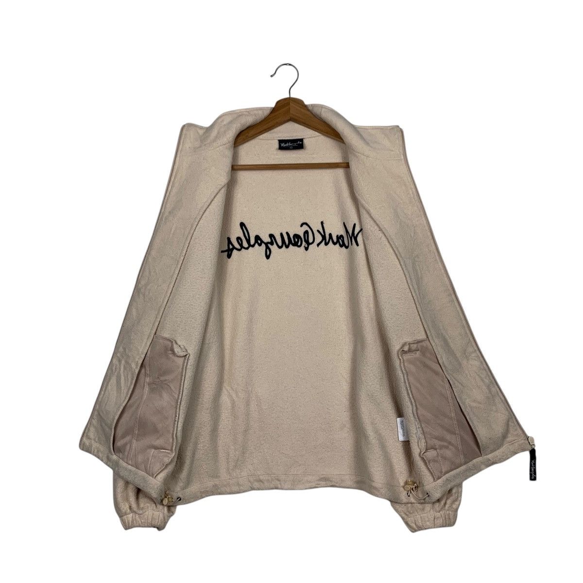 Japanese Brand MARK GONZALES Embroidery Big Logo Fleece Jacket #1889-C82 Size US S / EU 44-46 / 1 - 11 Thumbnail