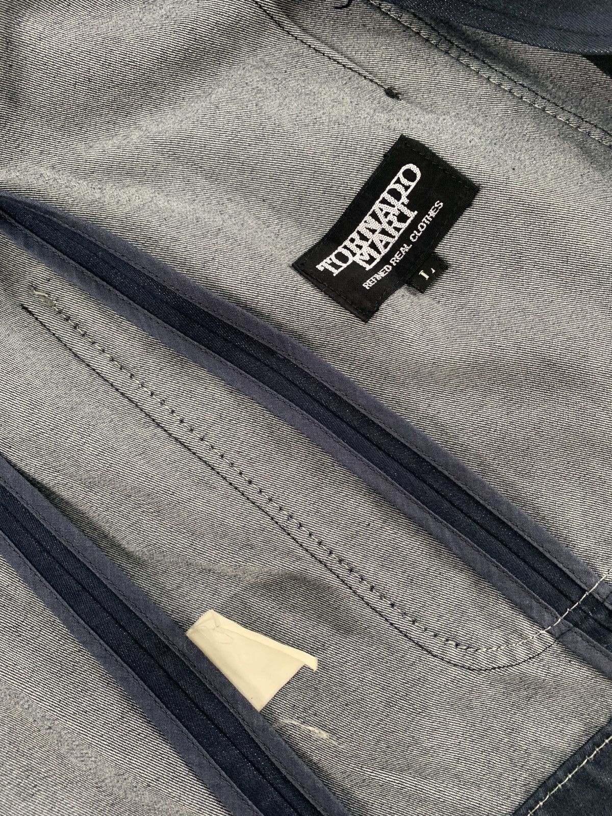 Tornado Mart Tornado mart denim jacket japan coat blazer Size US L / EU 52-54 / 3 - 7 Thumbnail