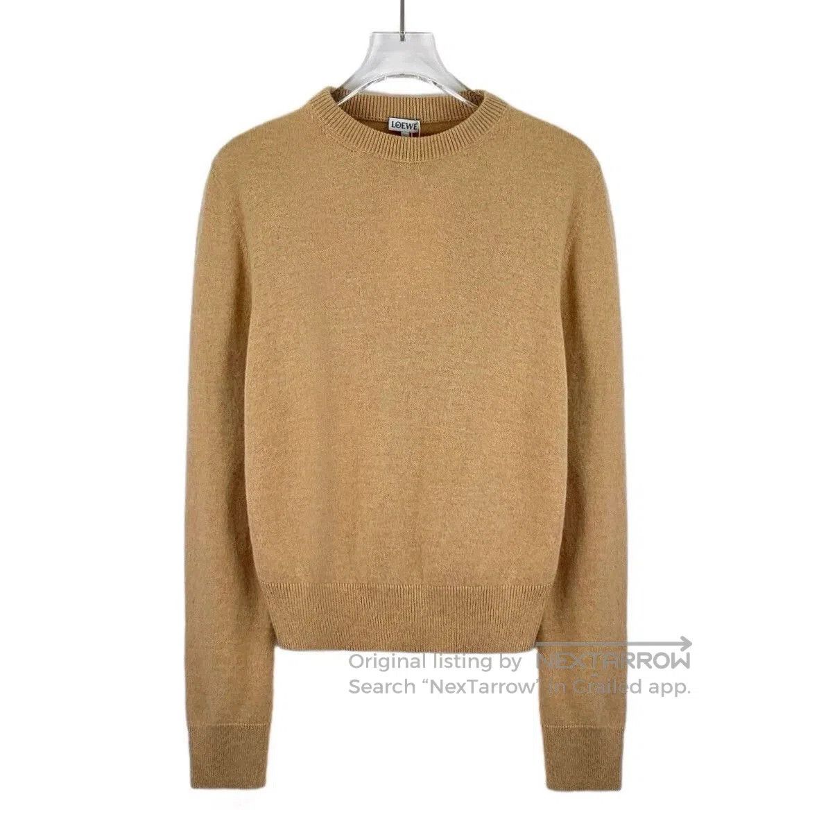 Other Loewe Brown Logo Embroidered Wool Sweater. Size US S / EU 44-46 / 1 - 1 Thumbnail