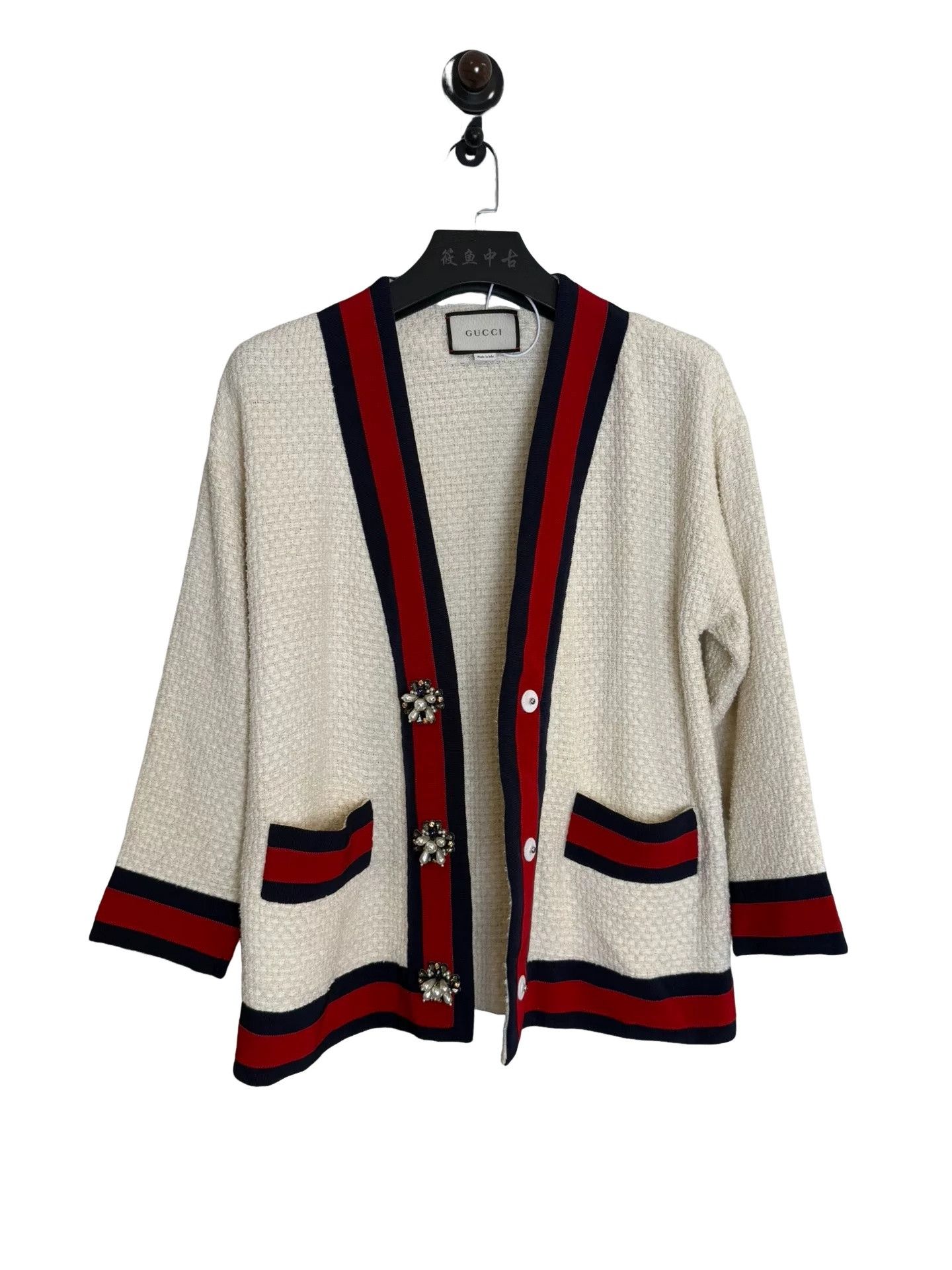 Gucci Gucci Knit Cardigan Size XS Size XS / US 0-2 / IT 36-38 - 1 Thumbnail