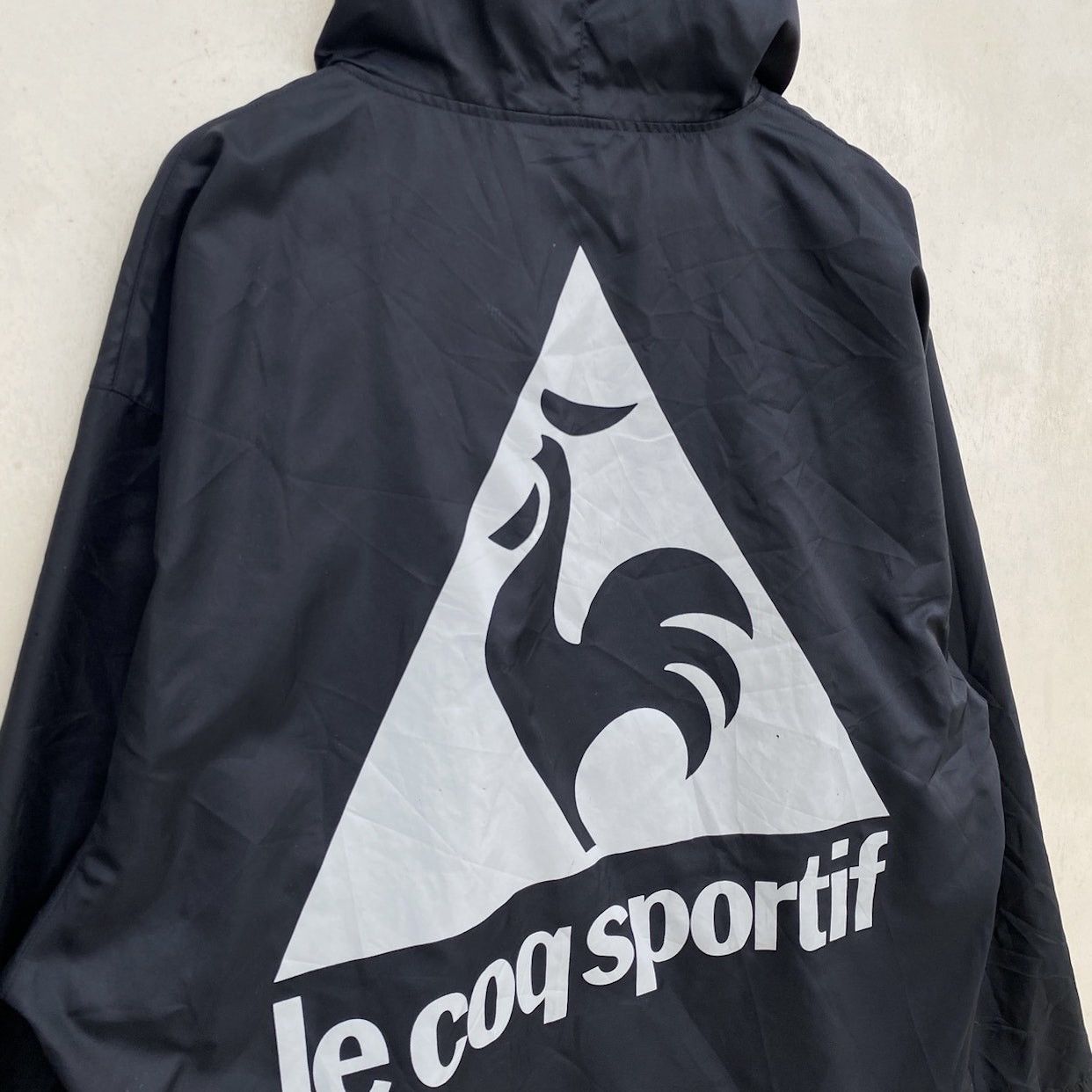 Vintage Le Coq Sportif Big Logo Windbreaker