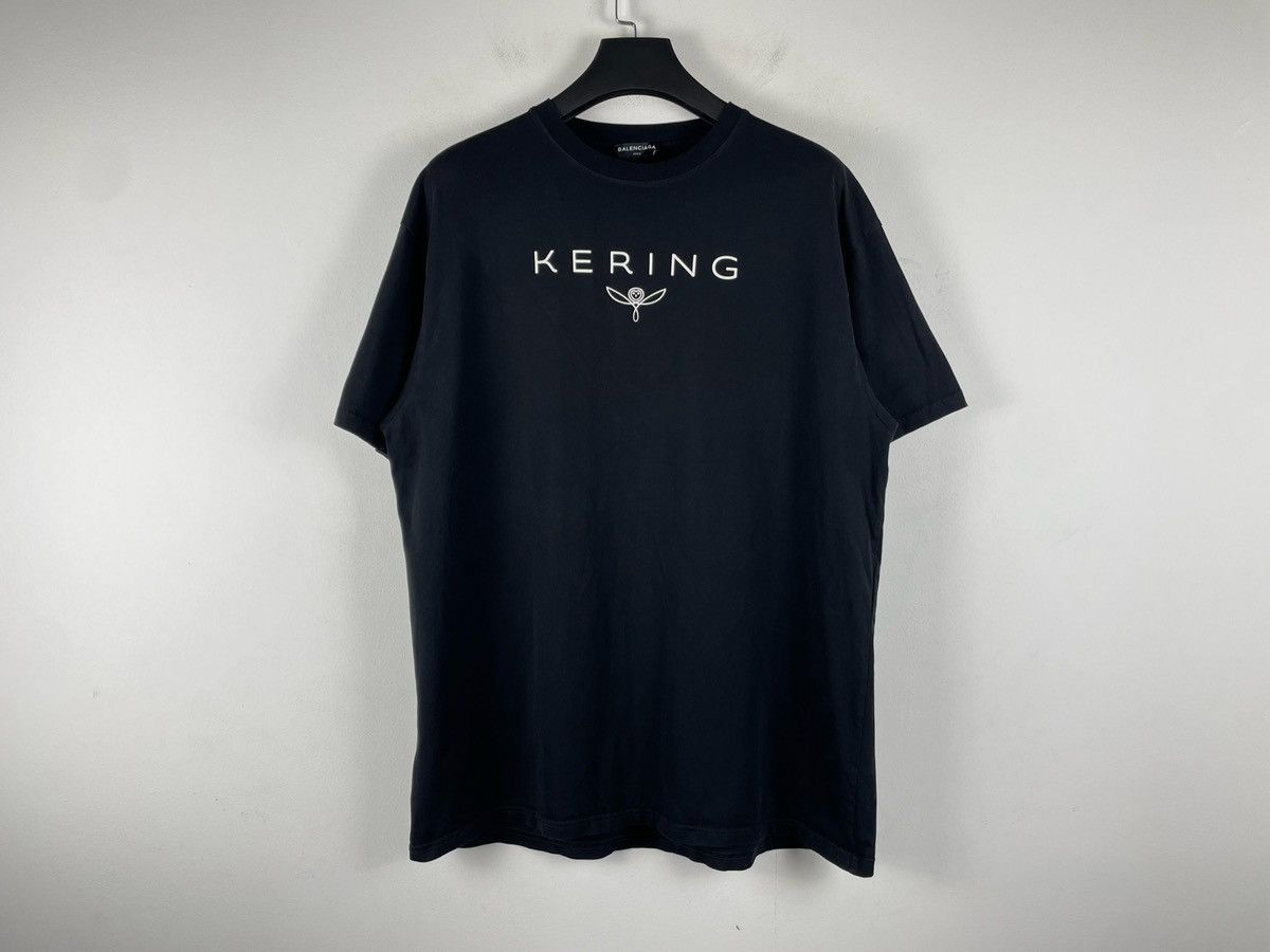 Balenciaga Balenciaga Kering Logo Short-Sleeves Tee Size US L / EU 52-54 / 3 - 5 Thumbnail
