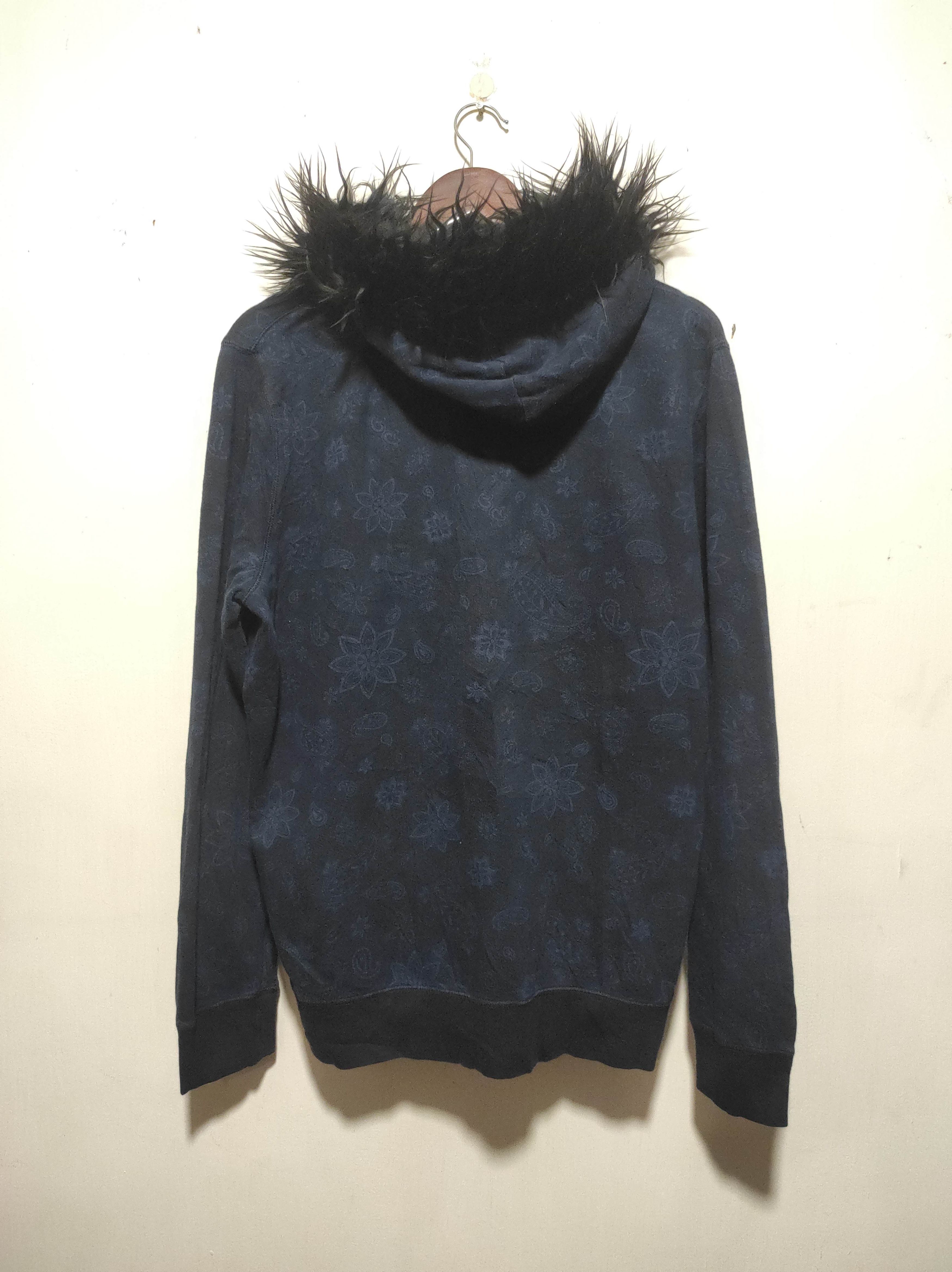 Hysteric Glamour Back Number fullprint Zip Fur Hoodie IfSixWasNine LGB style Size US L / EU 52-54 / 3 - 10 Thumbnail