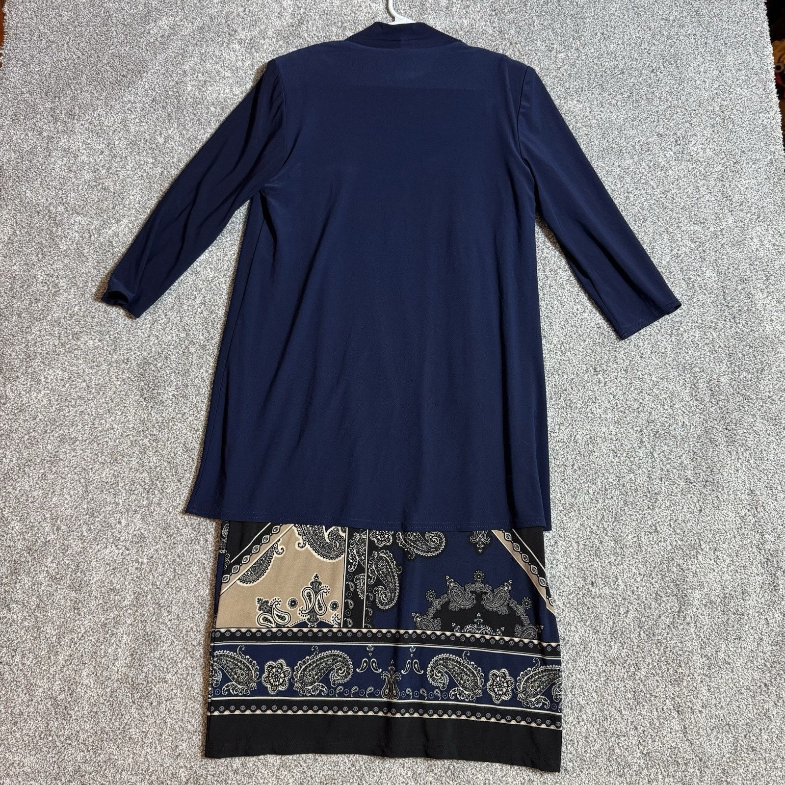 Other R&M Richards Cardigan Dress 6 Boho Ornate Medallion Paisley Size M / US 6-8 / IT 42-44 - 9 Thumbnail