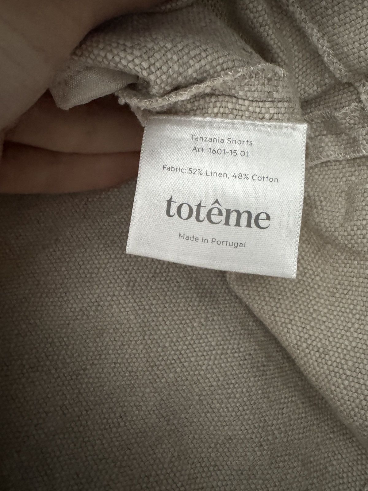 Toteme Toteme Tanzania Bermuda Linen Blend Shorts M Size 26" / US 2 / IT 38 - 6 Thumbnail