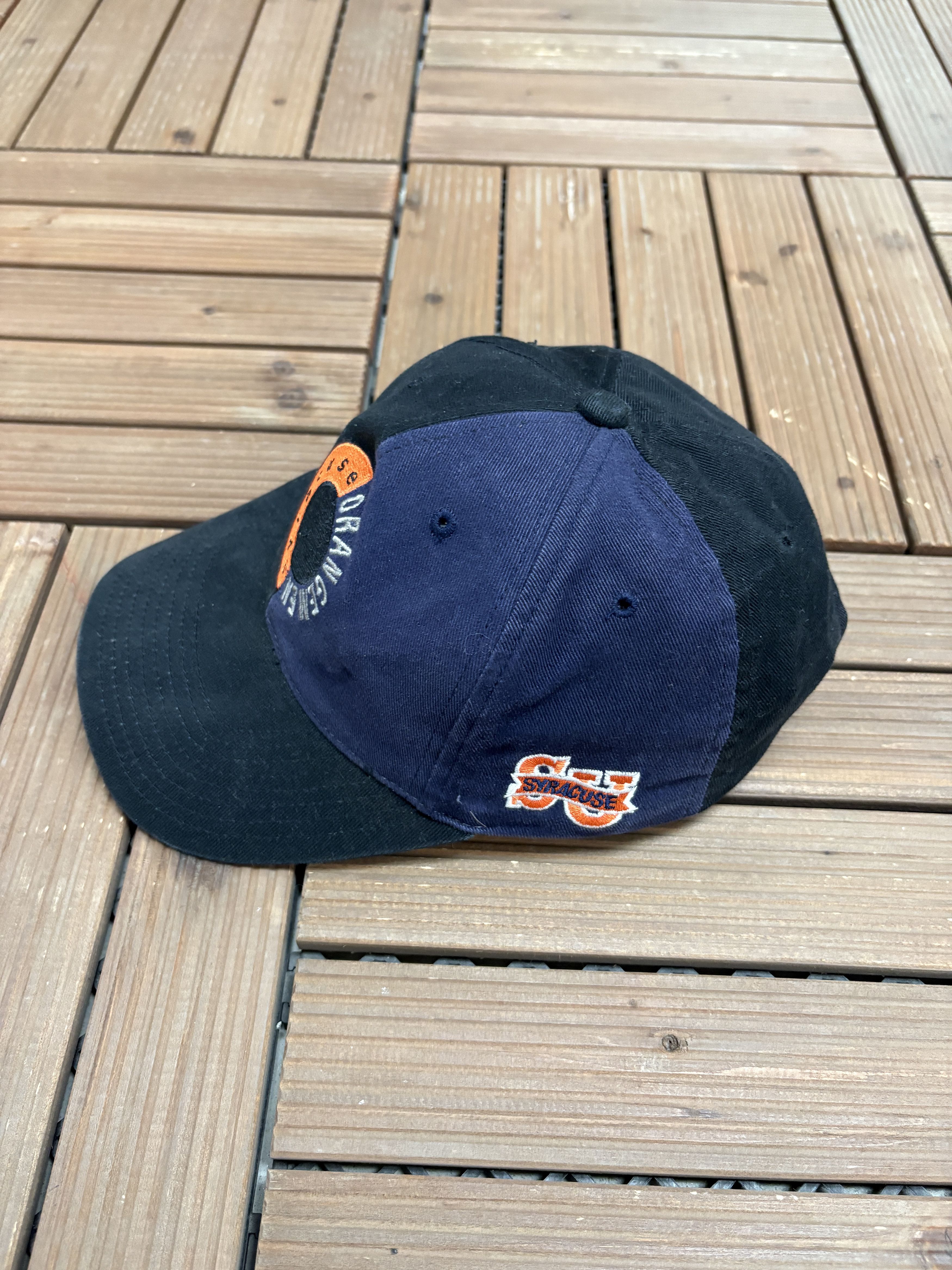 Vintage Syracuse Orangemen Vintage Blue Snap Back Hat Cap Size ONE SIZE - 4 Thumbnail