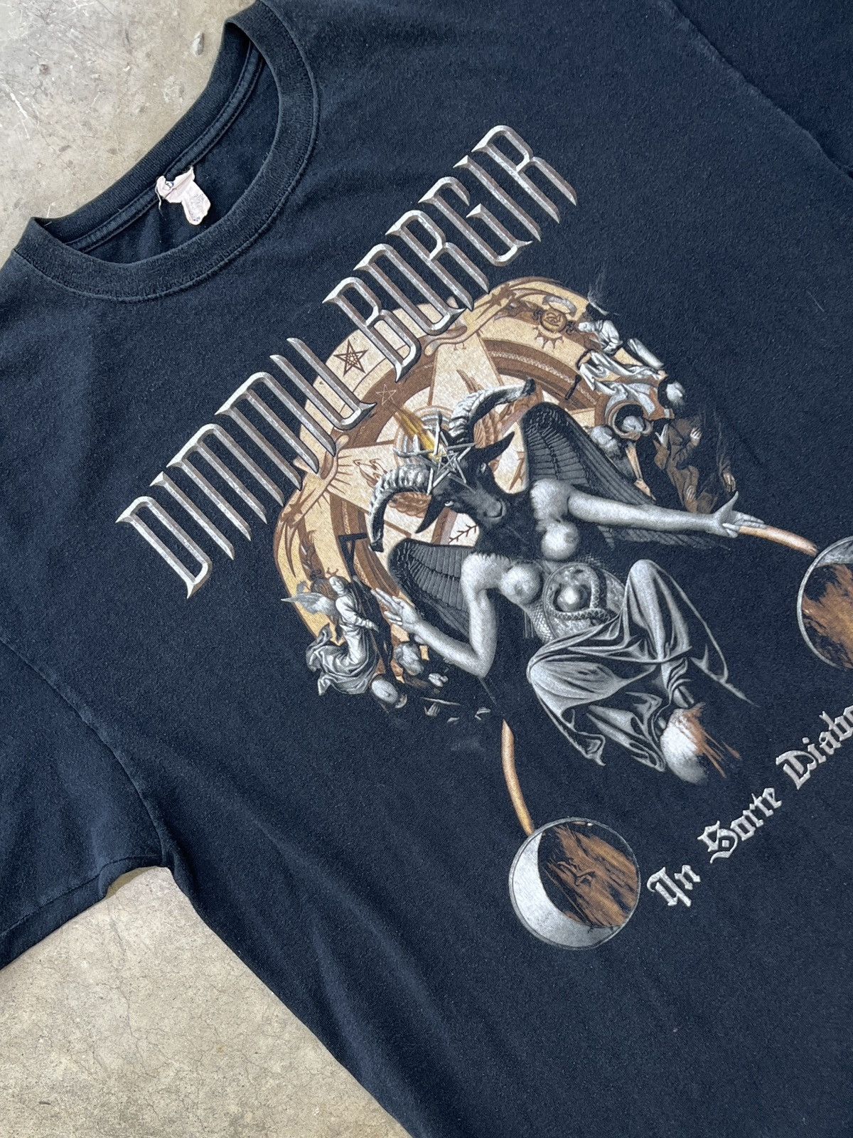 Band Tees × Vintage Vintage Dimmu Borgir death metal black Band Tee 2XL Size US XXL / EU 58 / 5 - 1 Thumbnail