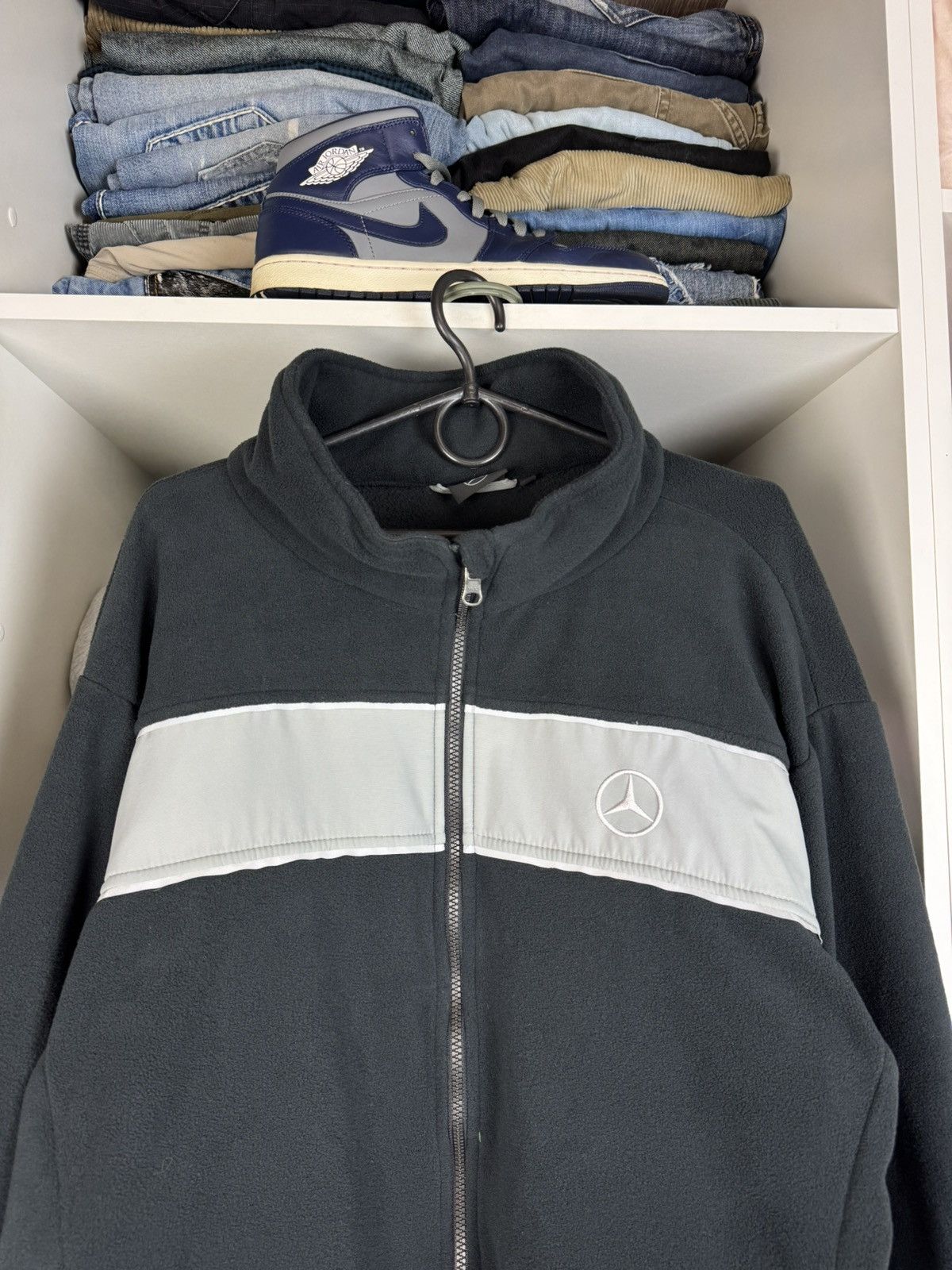 Mercedes-Benz Mercedes-Benz Fleece Jacket Full Zip Men's Size US XL / EU 56 / 4 - 3 Thumbnail