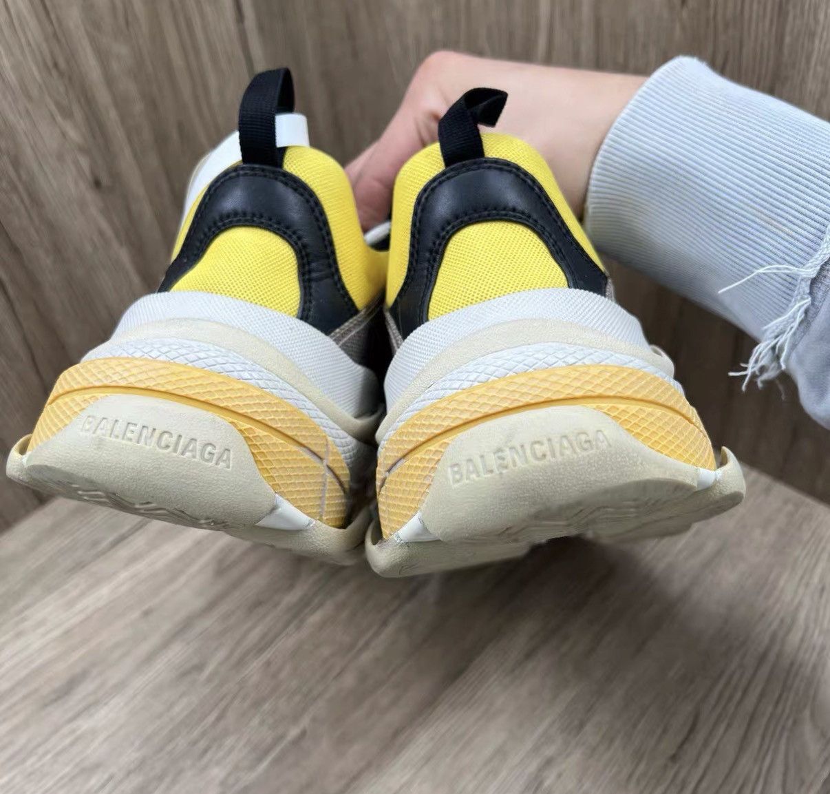 Balenciaga Balenciaga x Gucci Triple S Brown & Green Dad Sneakers J41 Size US 7 / EU 40 - 4 Thumbnail